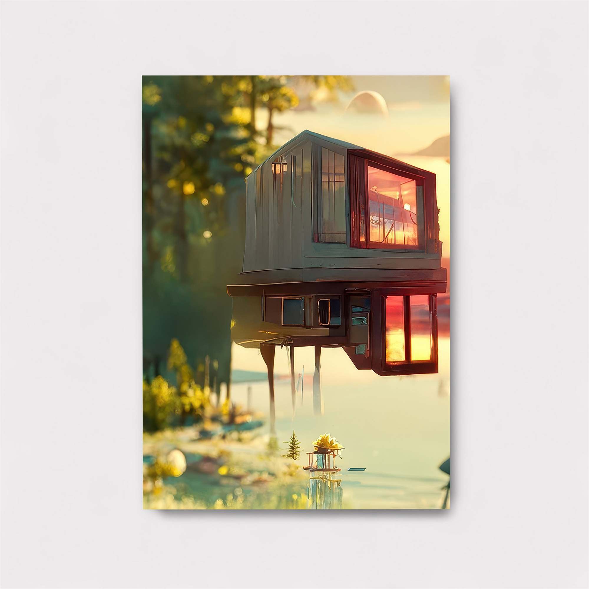 Cabin Dreamscape Safe Wall Magnetic / M