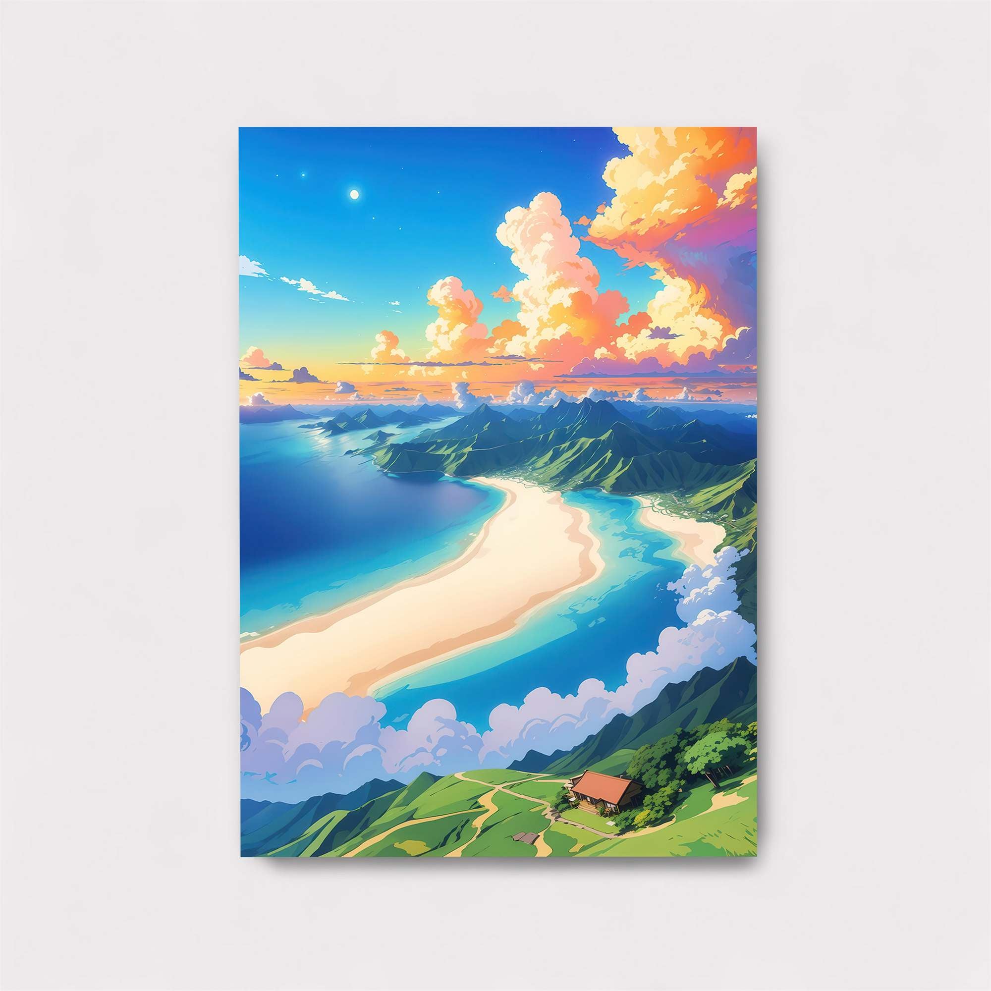 Sunset Serenity Safe Wall Magnetic / M