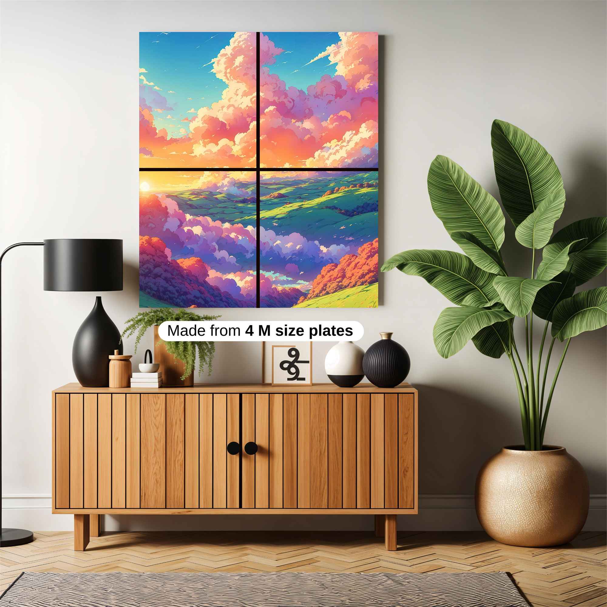 Sunrise Serenity Safe Wall Magnetic / M