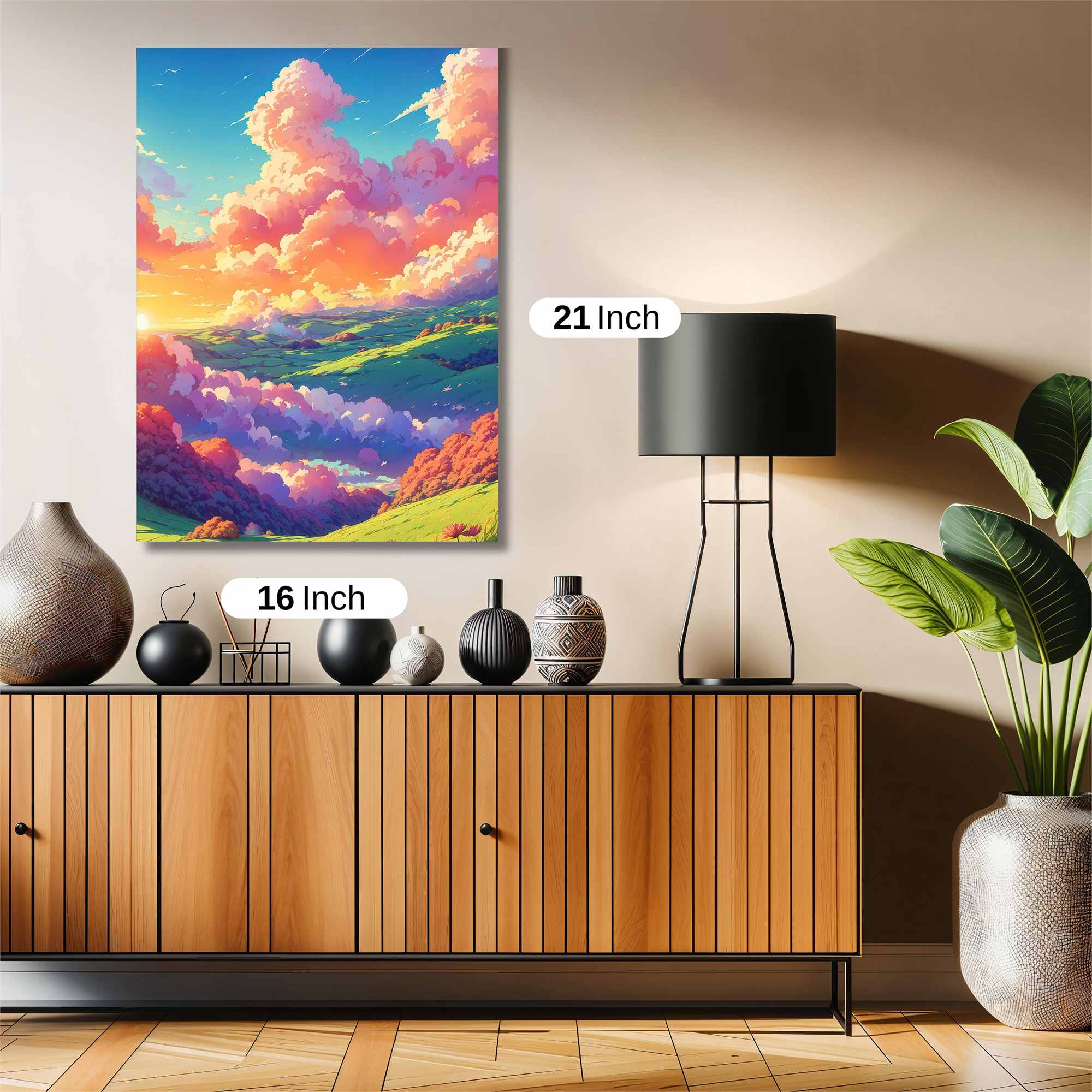 Sunrise Serenity Safe Wall Magnetic / M