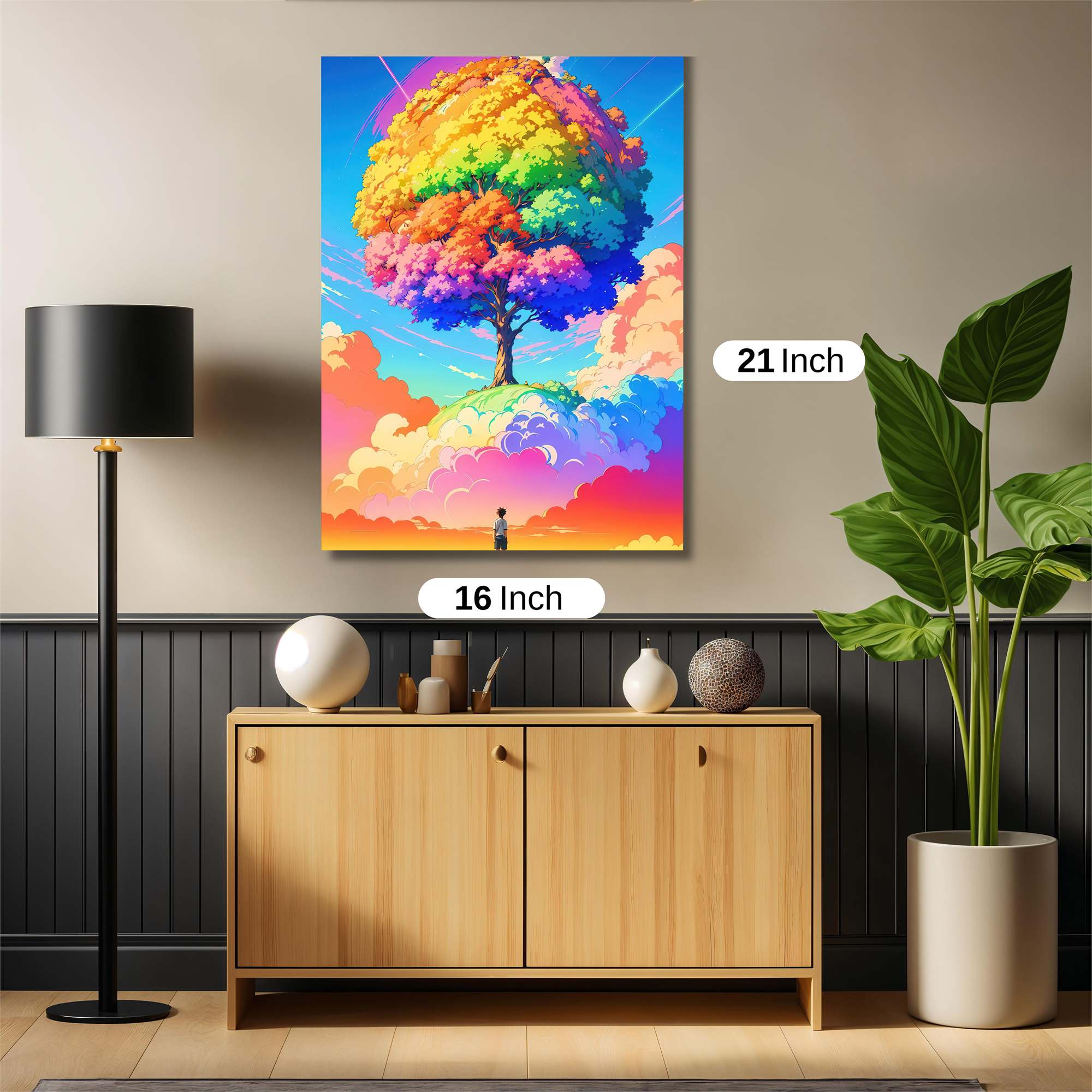 Rainbow Dream Safe Wall Magnetic / M