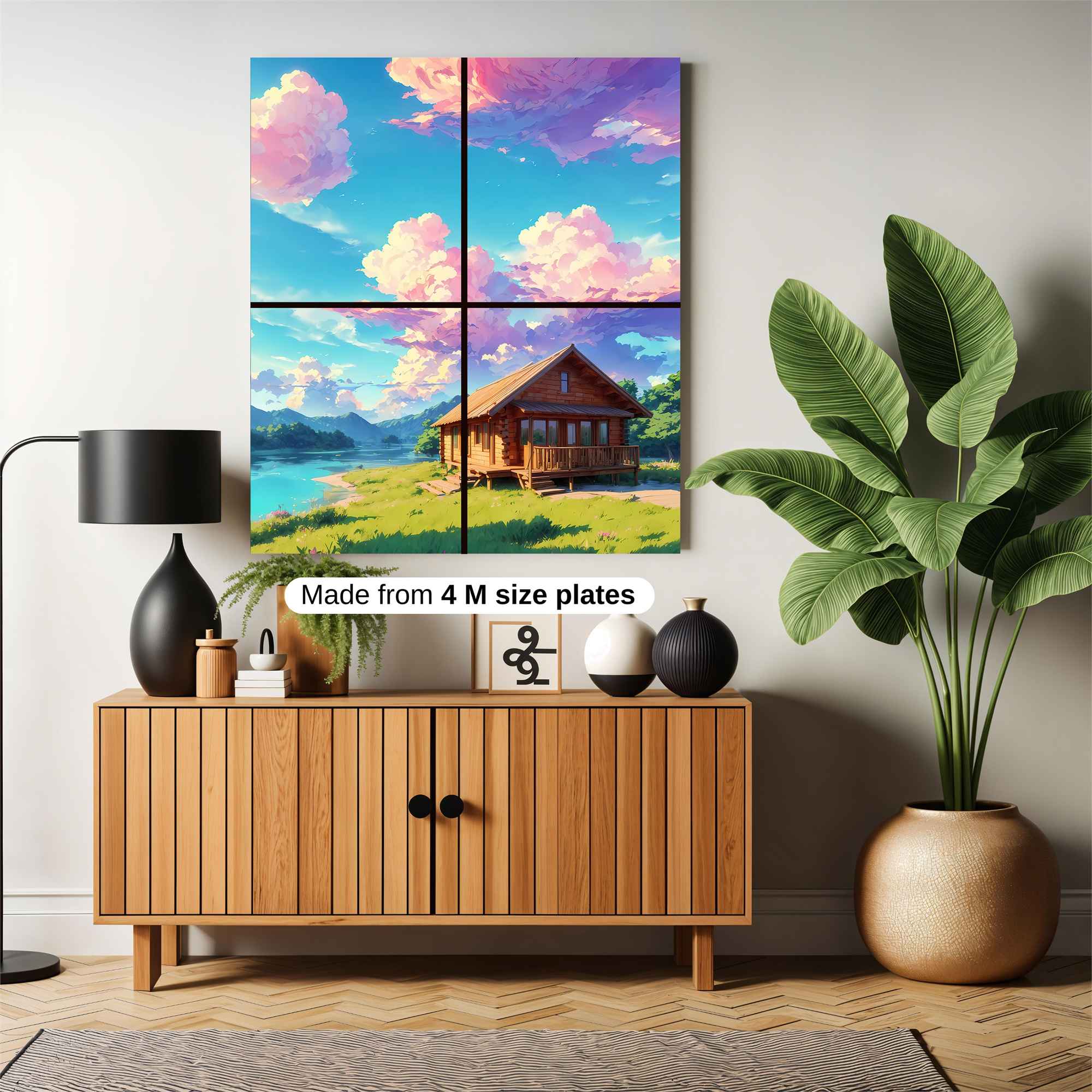 Cabin Serenity Safe Wall Magnetic / M