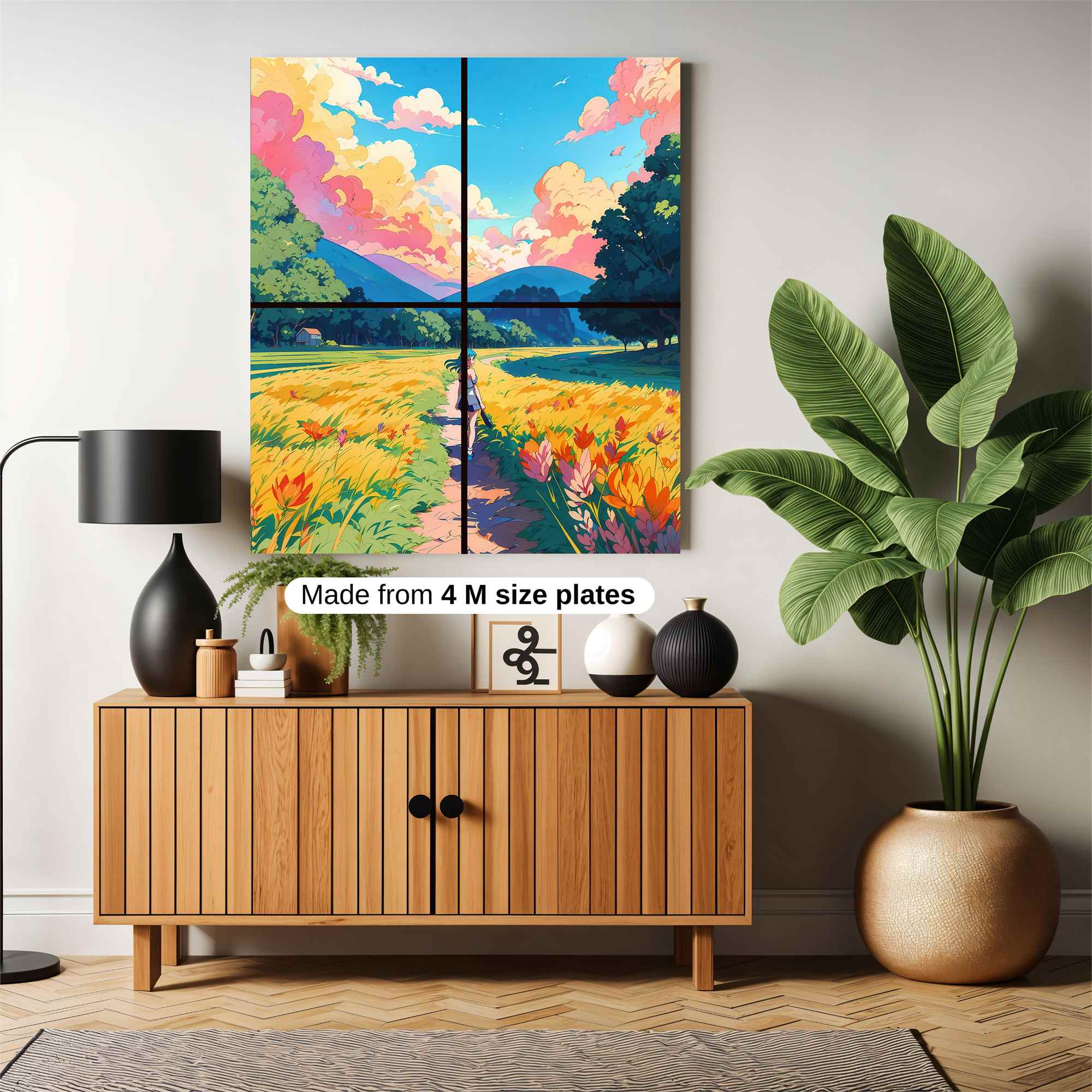 Sunset Wander Safe Wall Magnetic / M