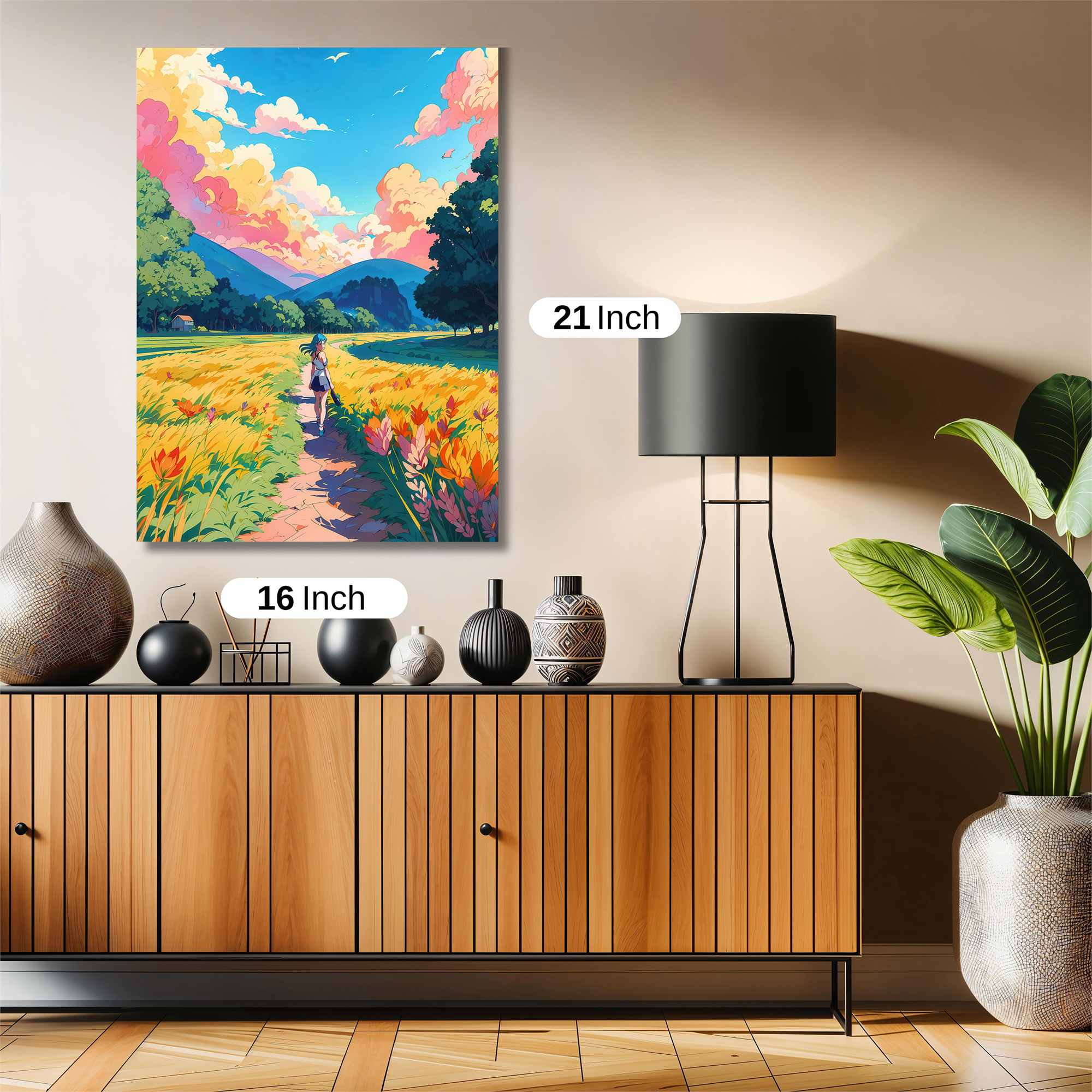 Sunset Wander Safe Wall Magnetic / M