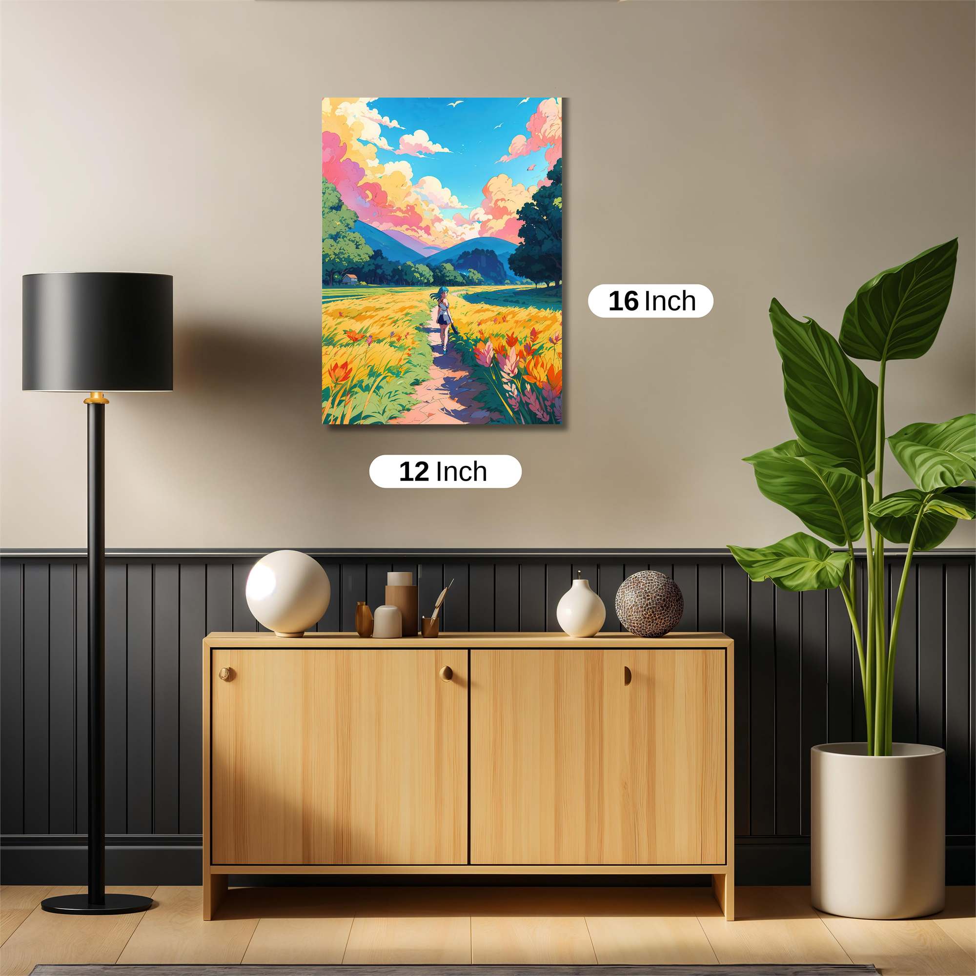 Sunset Wander Safe Wall Magnetic / M