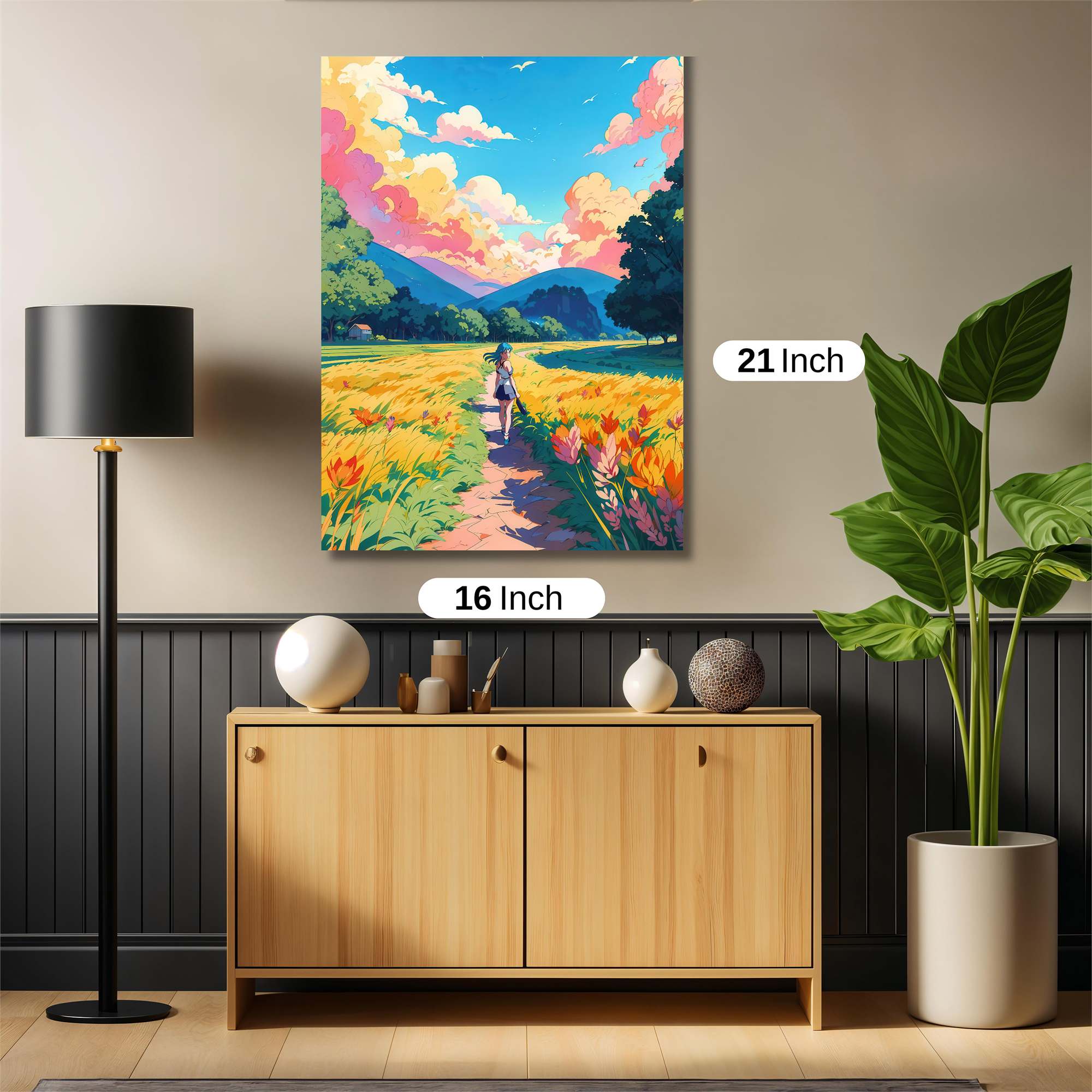 Sunset Wander Safe Wall Magnetic / M