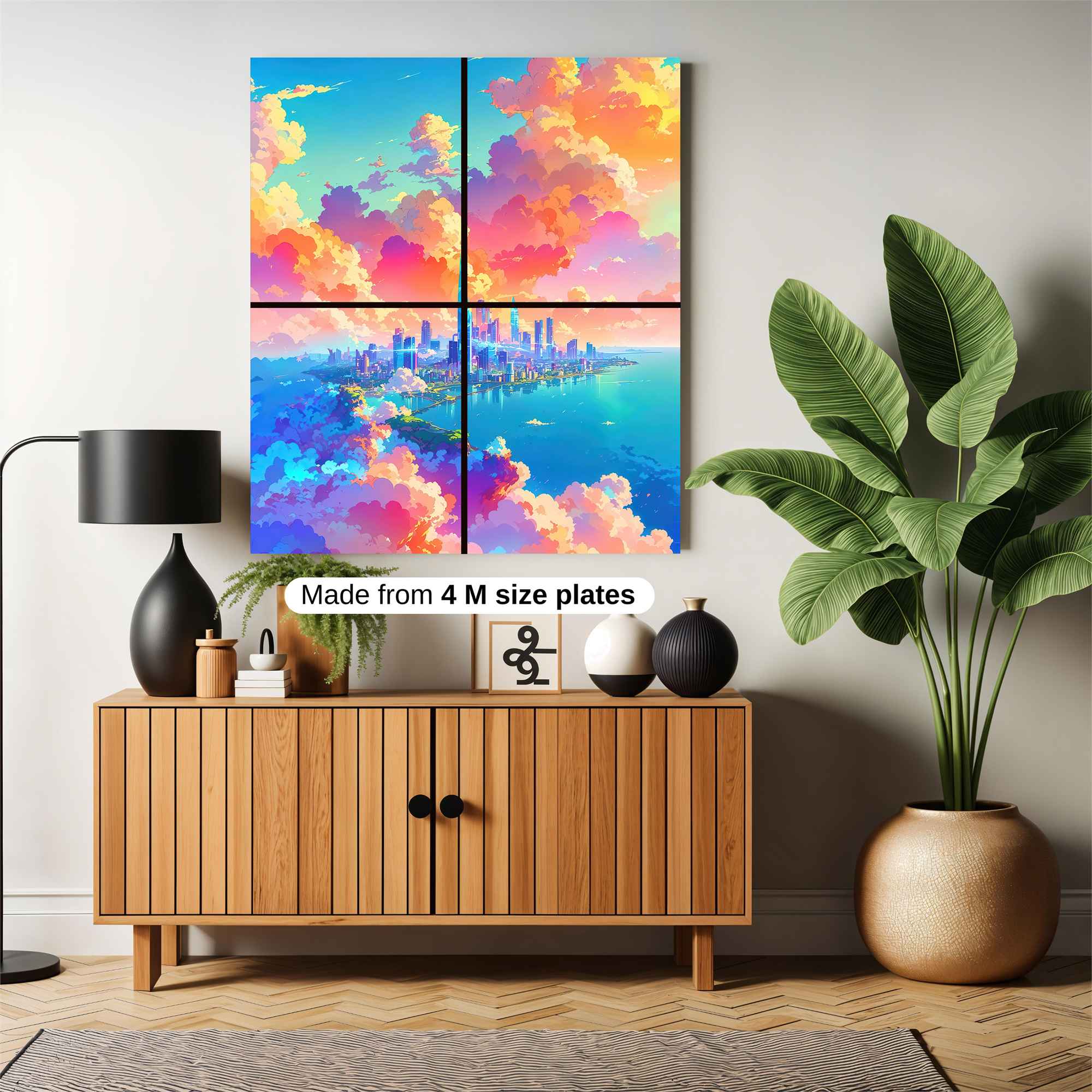 Skyline Dream Safe Wall Magnetic / M