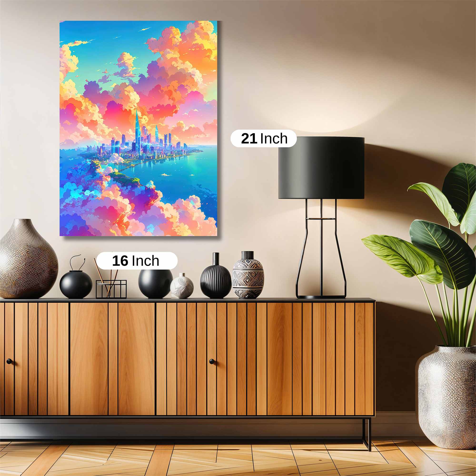 Skyline Dream Safe Wall Magnetic / M