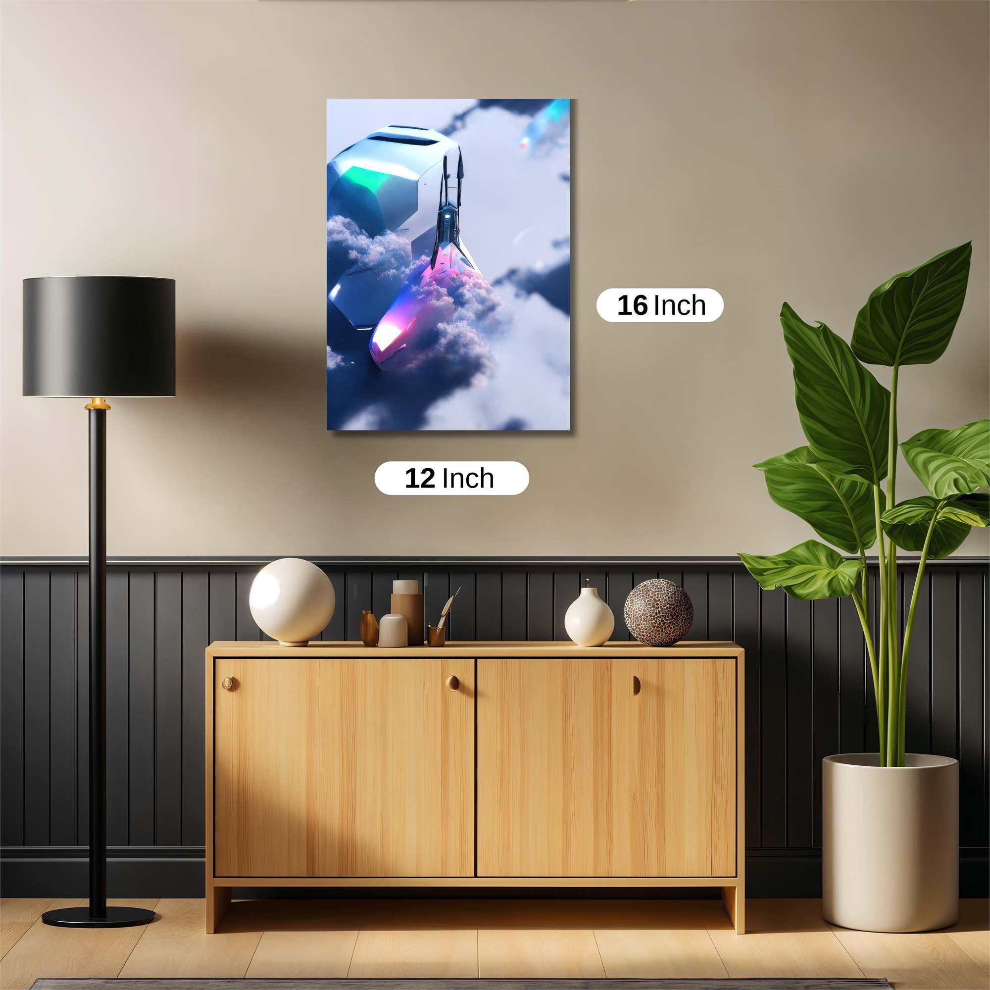 Rocket Serenity Safe Wall Magnetic / M
