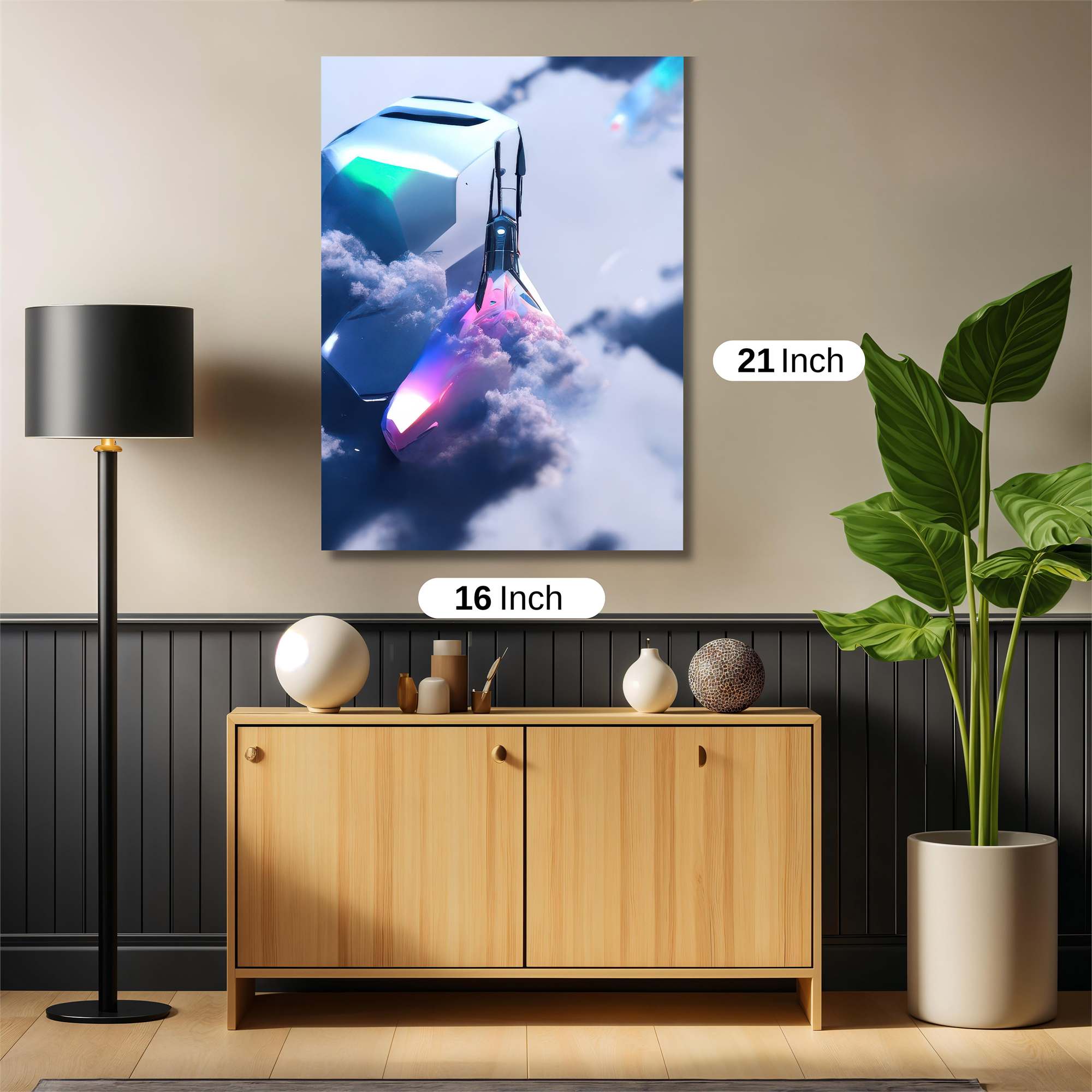 Rocket Serenity Safe Wall Magnetic / M