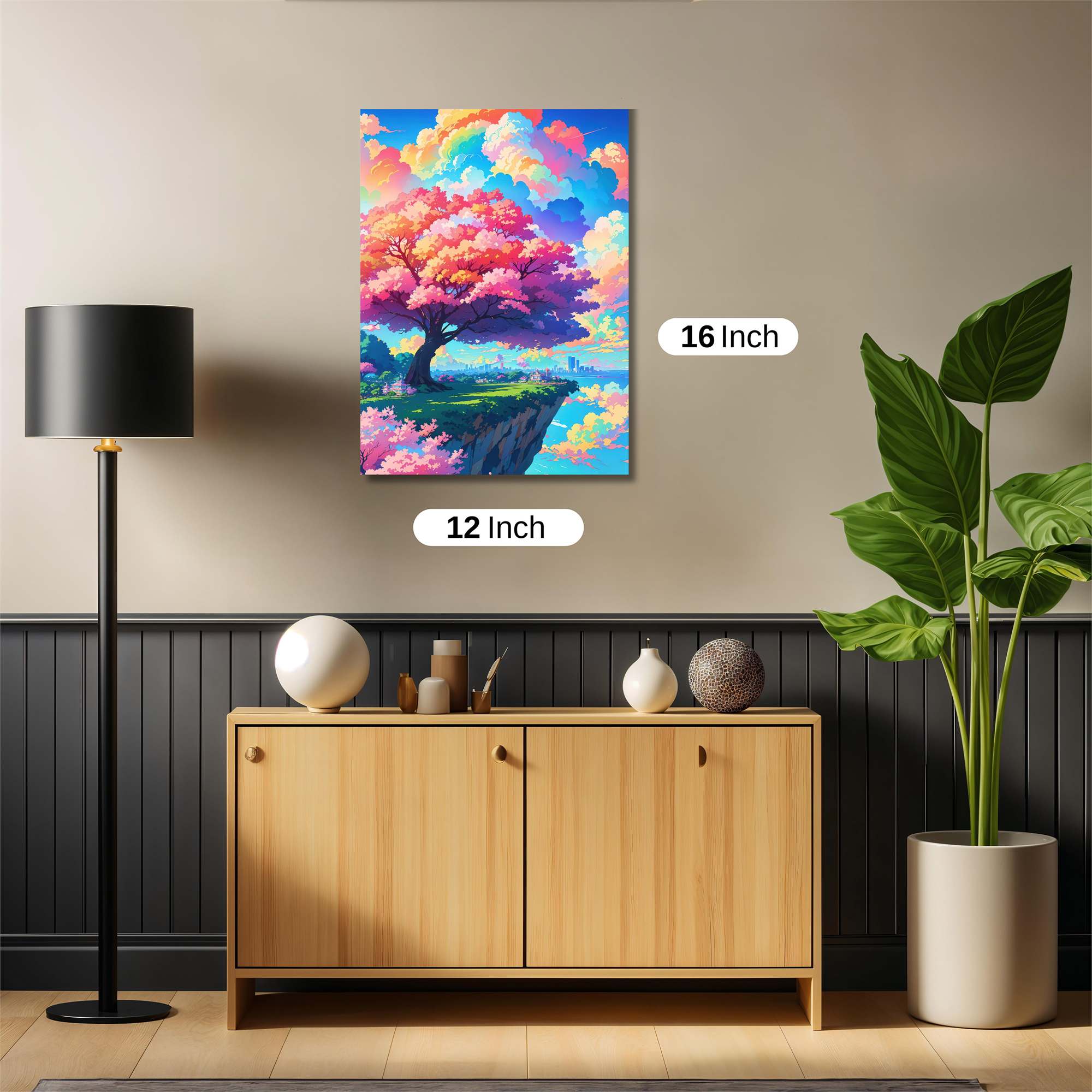 Sakura Bliss Safe Wall Magnetic / M