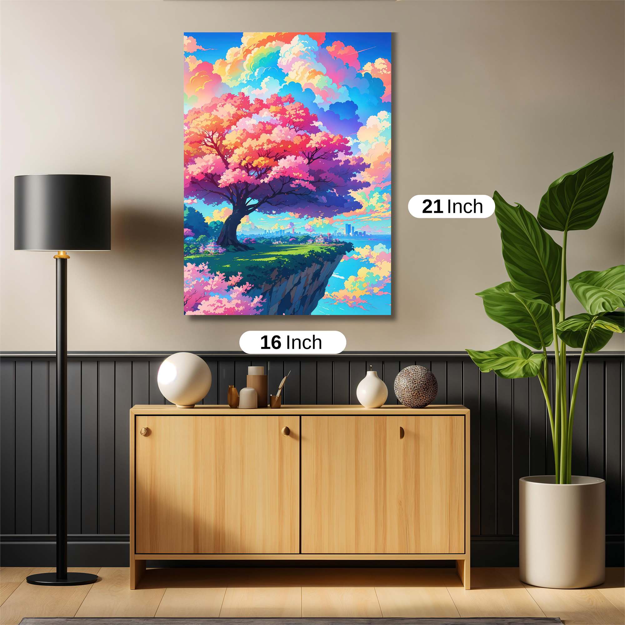 Sakura Bliss Safe Wall Magnetic / M