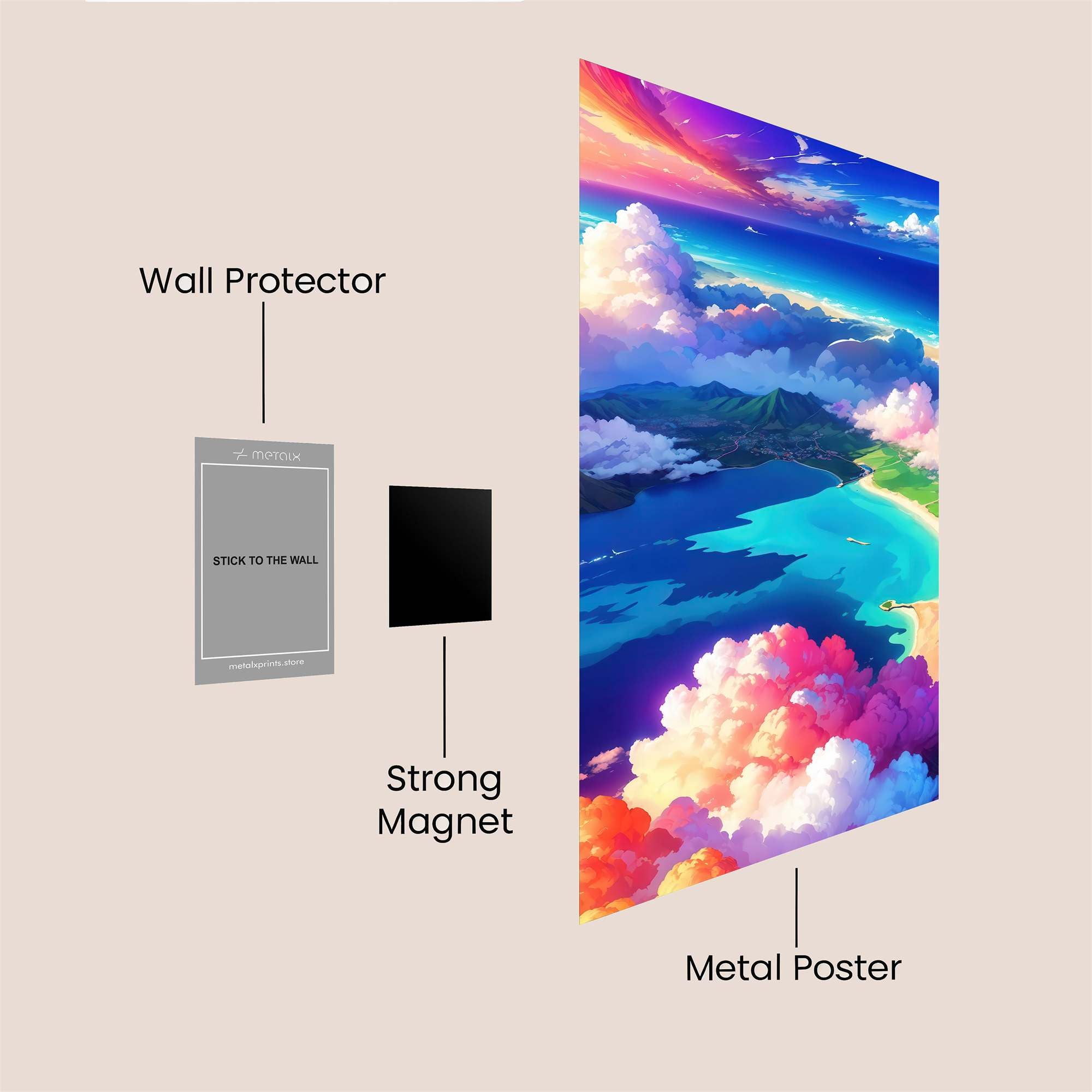 Paradise Dream Safe Wall Magnetic / M