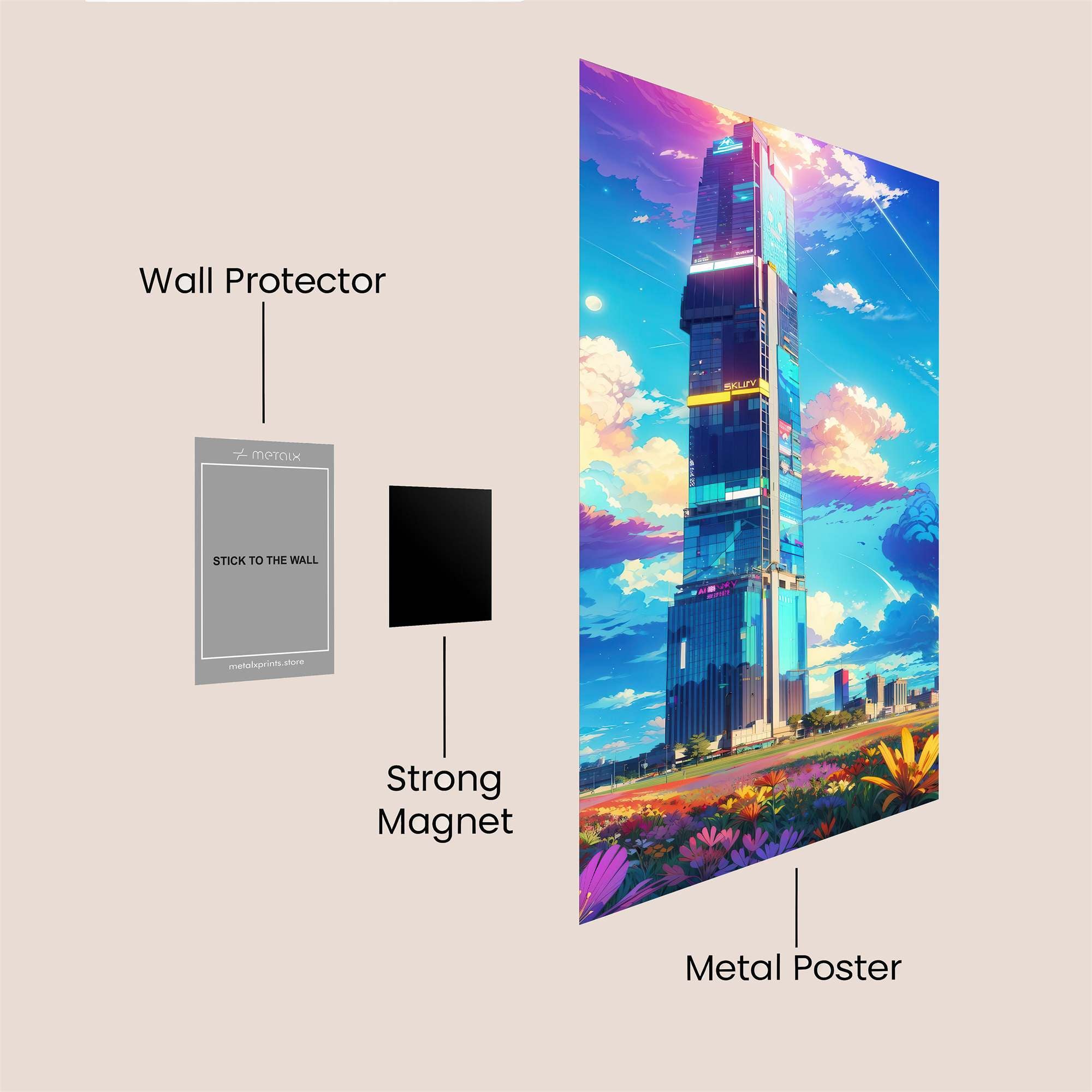 Tokyo Dream Safe Wall Magnetic / M