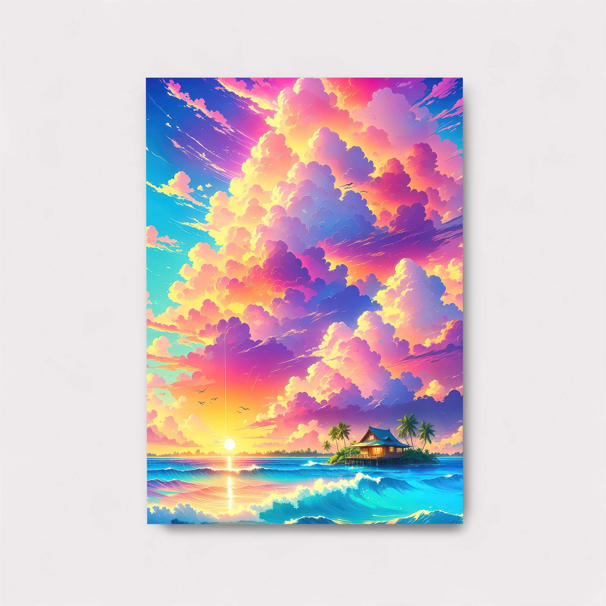 Sunset Serenity Safe Wall Magnetic / M