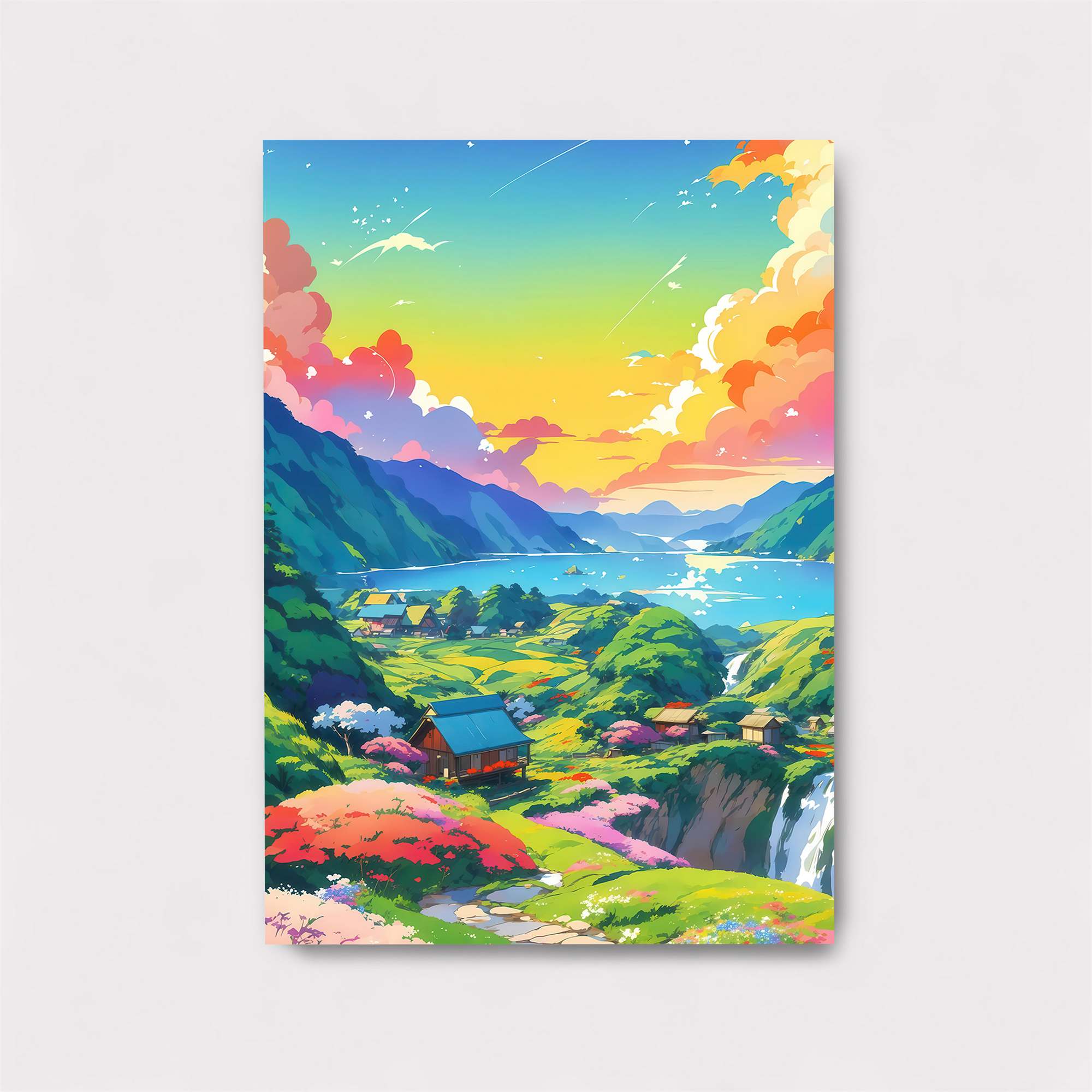 Sunset Serenity Safe Wall Magnetic / M