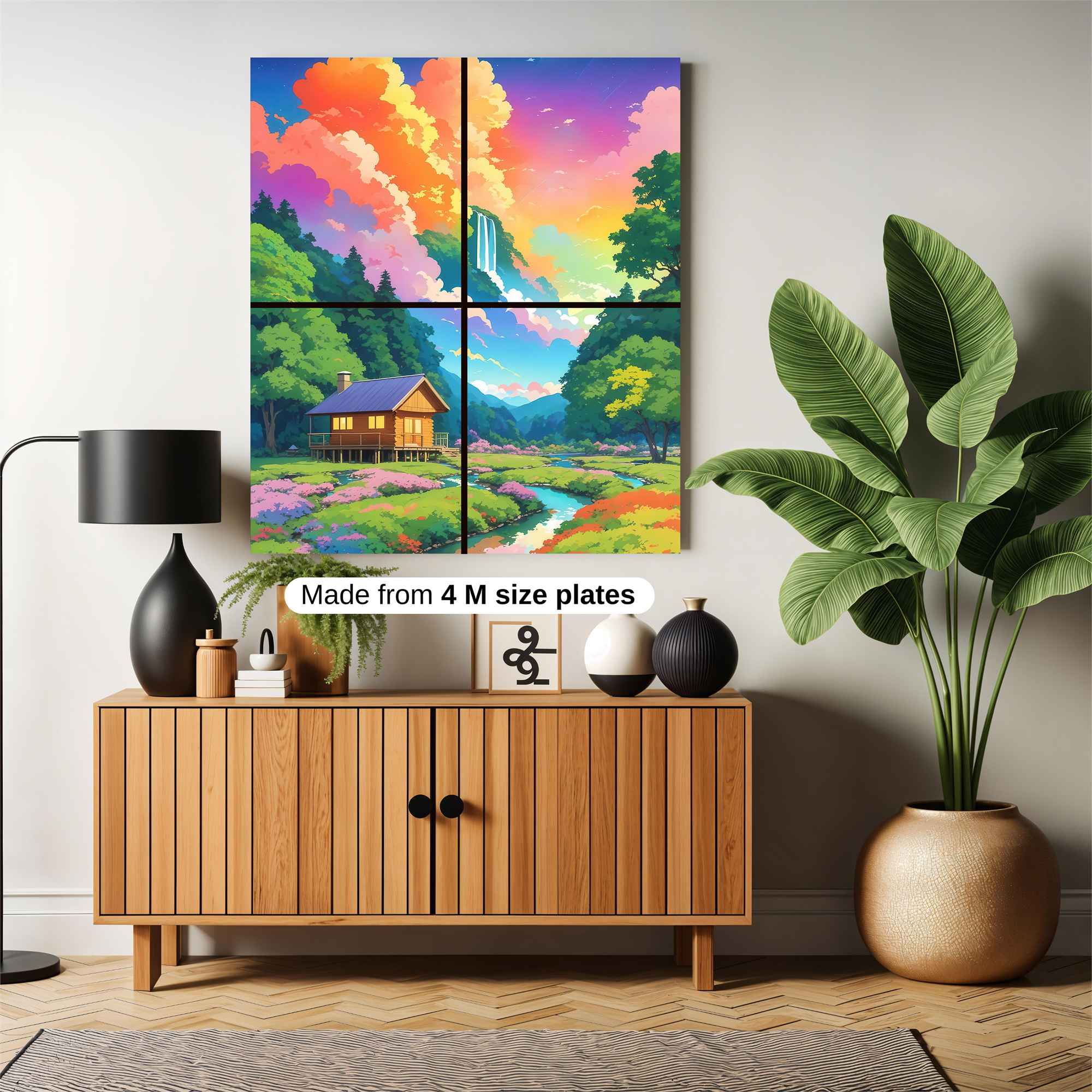 Cabin Serenity Safe Wall Magnetic / M