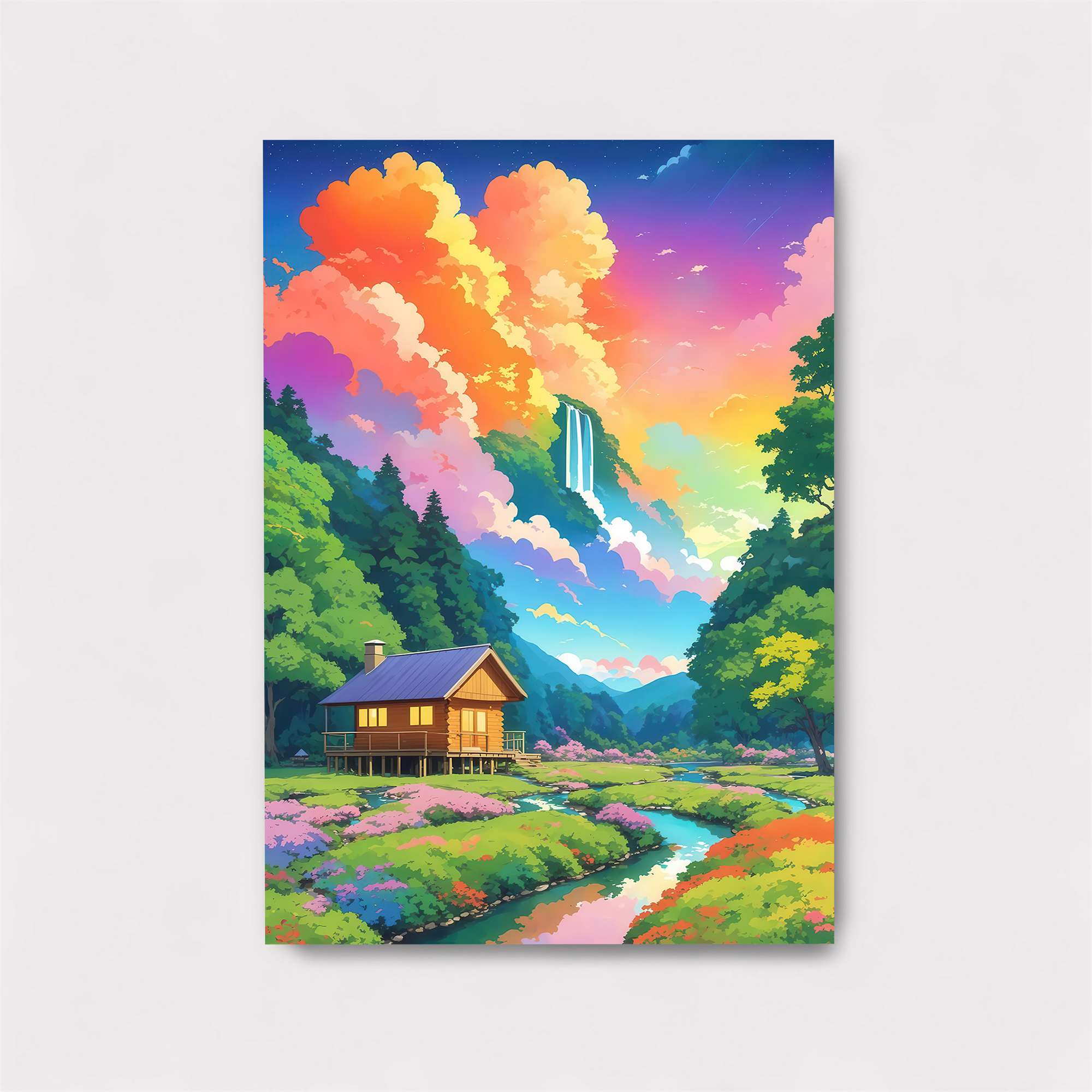 Cabin Serenity Safe Wall Magnetic / M