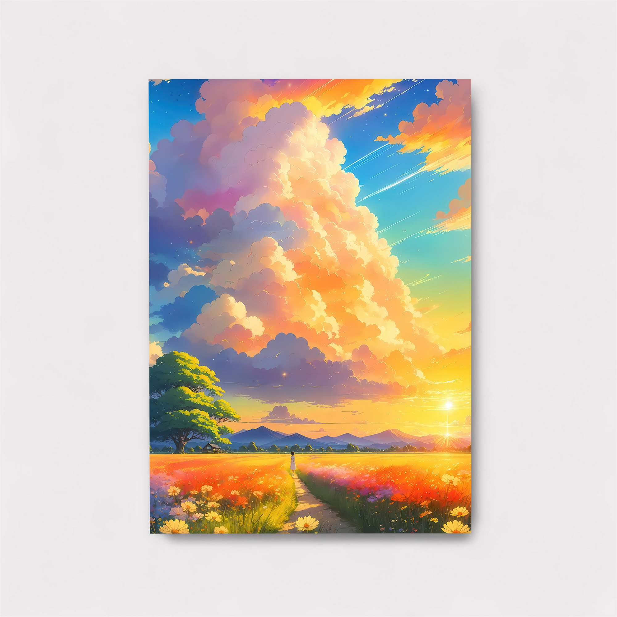 Sunset Serenity Safe Wall Magnetic / M
