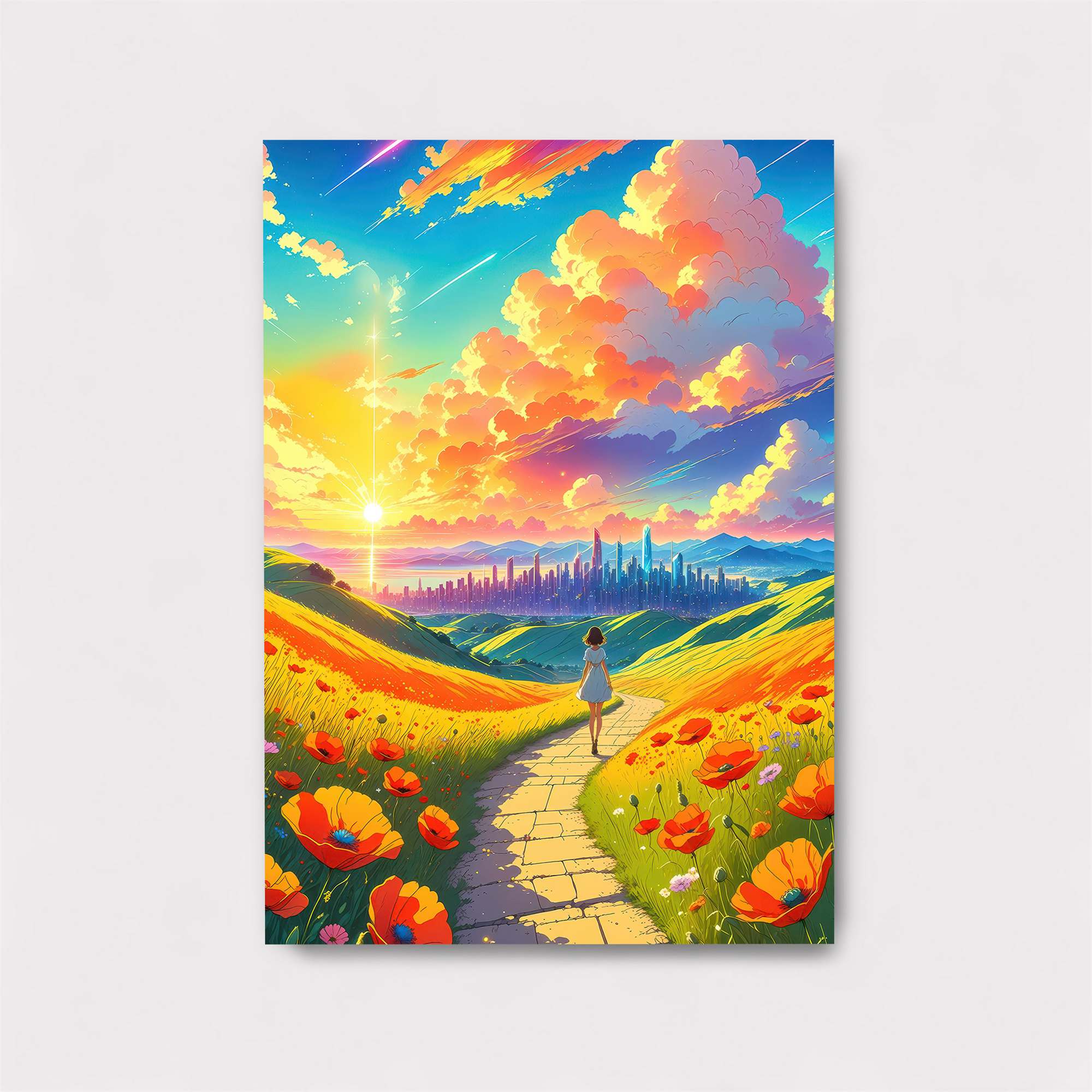 Sunset Serenity Safe Wall Magnetic / M