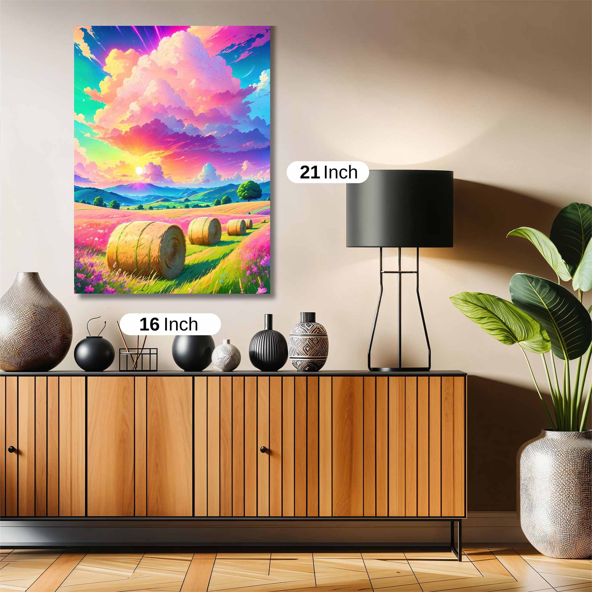 Sunset Serenity Safe Wall Magnetic / M
