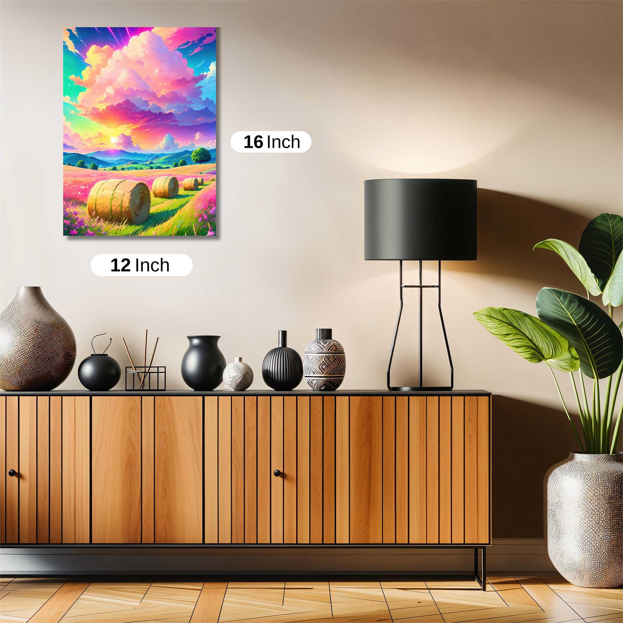 Sunset Serenity Safe Wall Magnetic / M