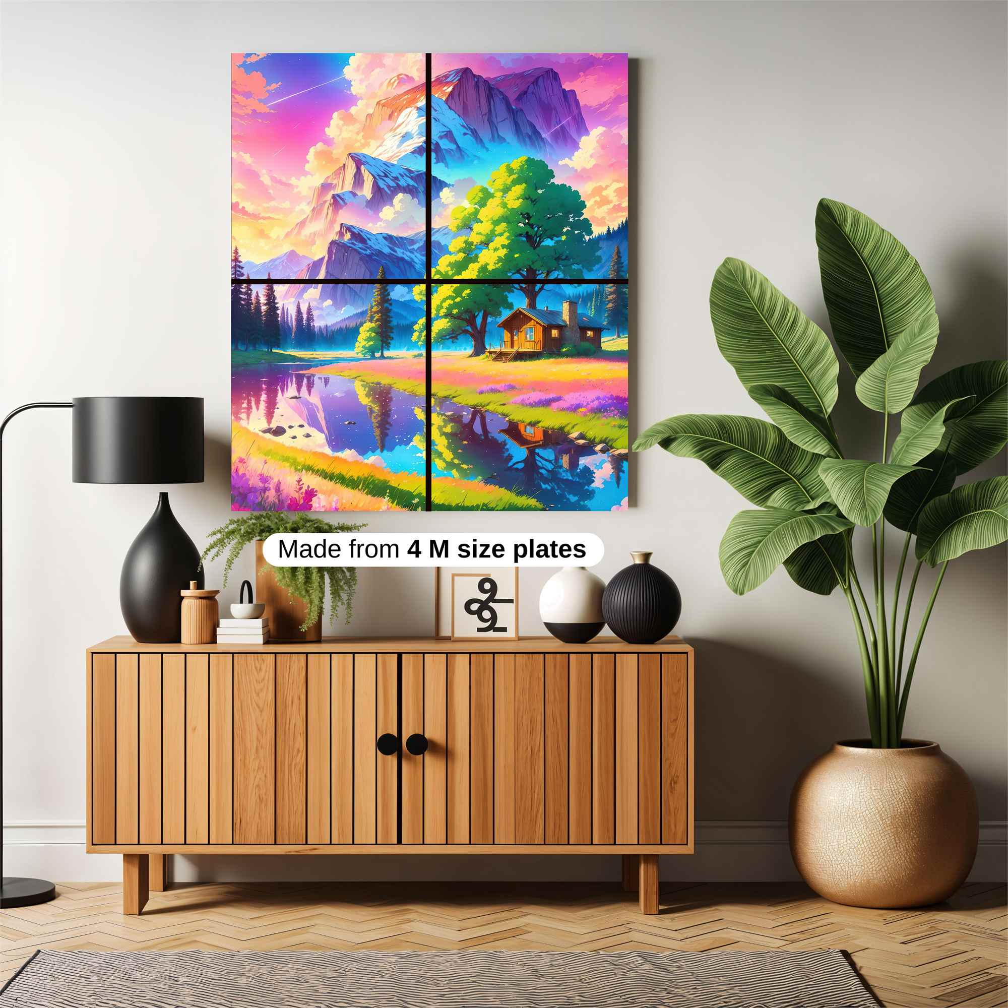 Mountain Dreamscape Safe Wall Magnetic / M