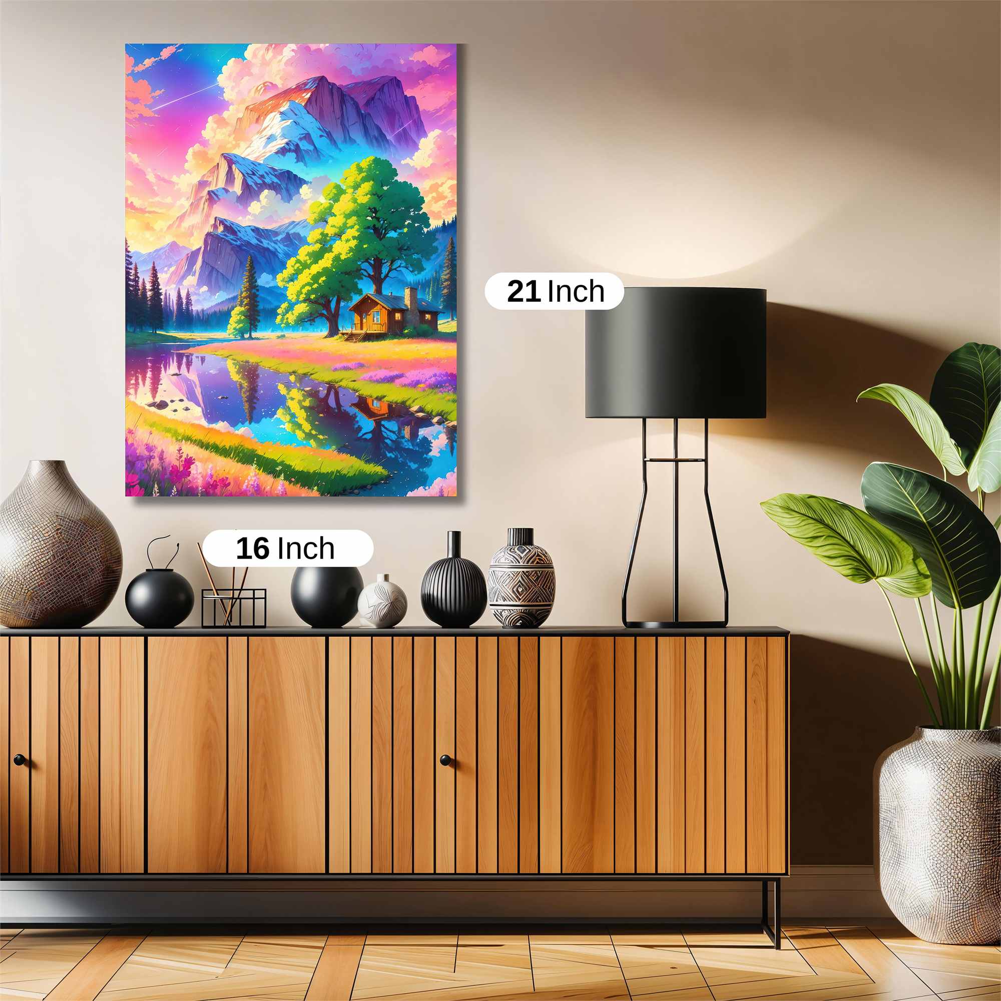 Mountain Dreamscape Safe Wall Magnetic / M