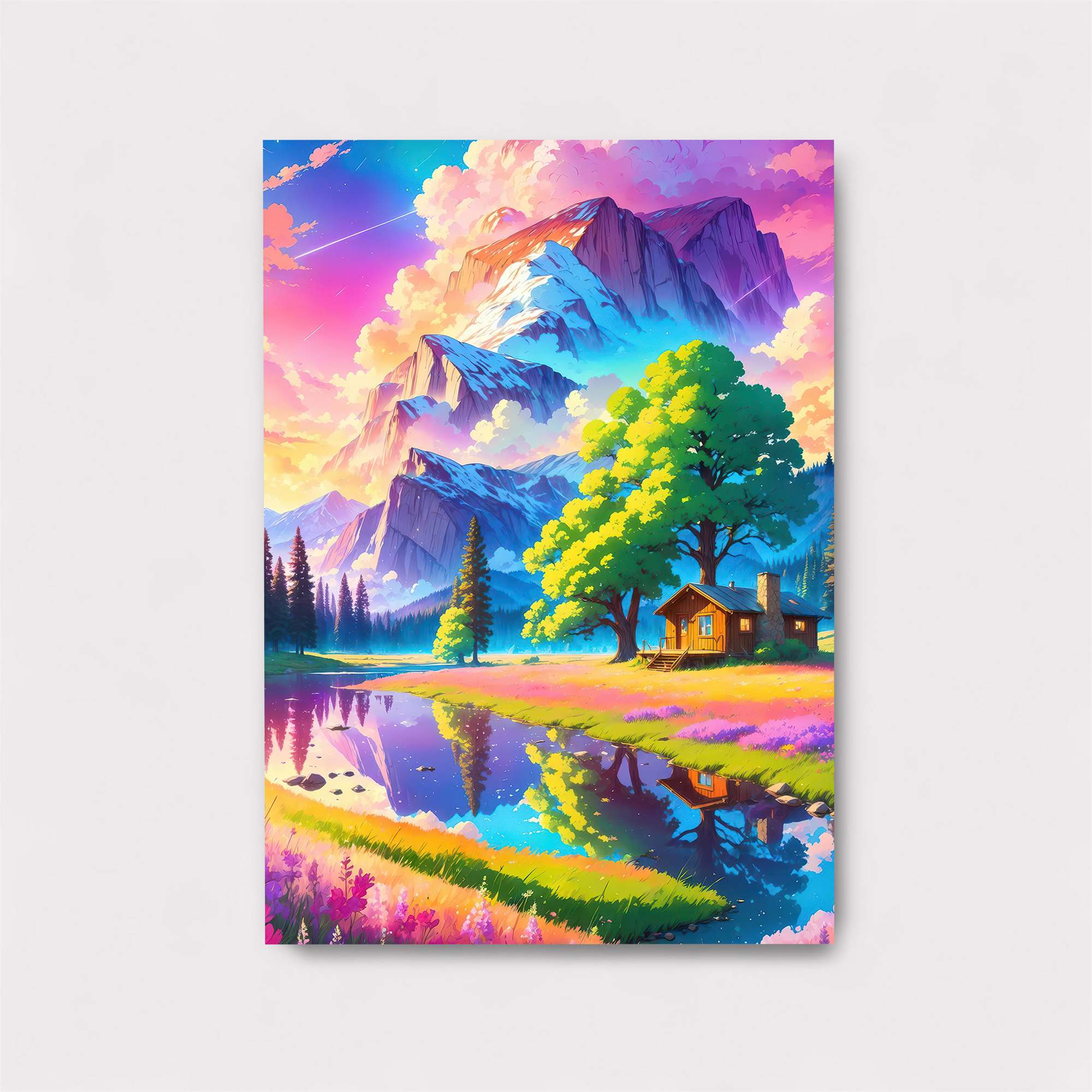 Mountain Dreamscape Safe Wall Magnetic / M