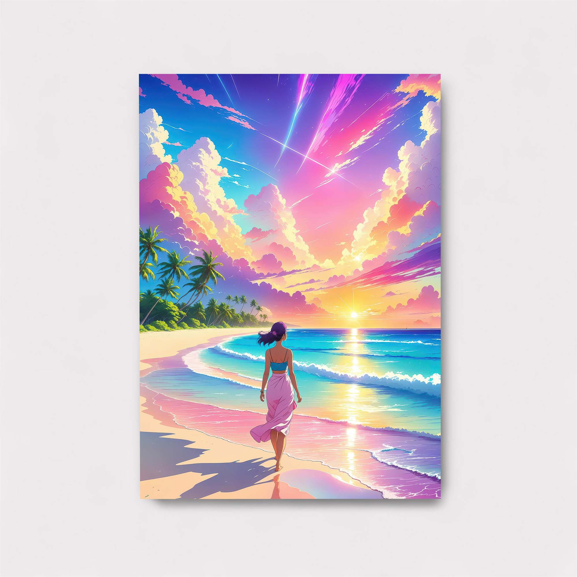 Sunset Serenity Safe Wall Magnetic / M