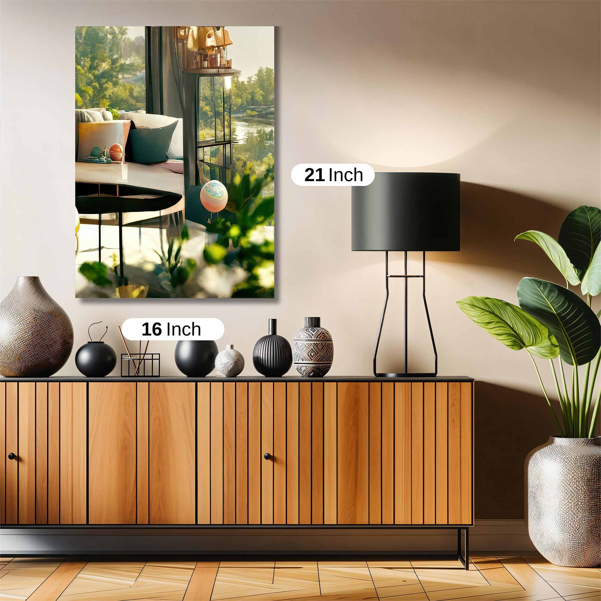 Neon Dreamscape Safe Wall Magnetic / M