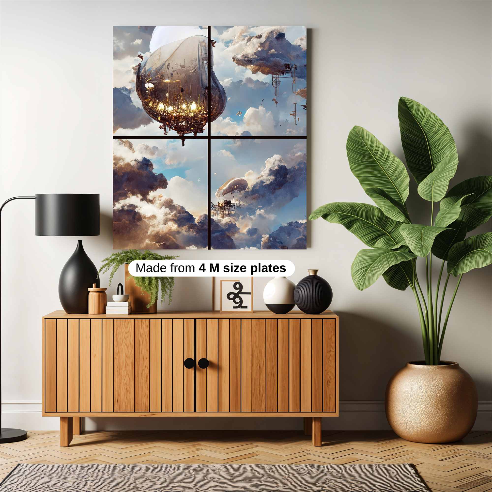 SkyChandelier Safe Wall Magnetic / M