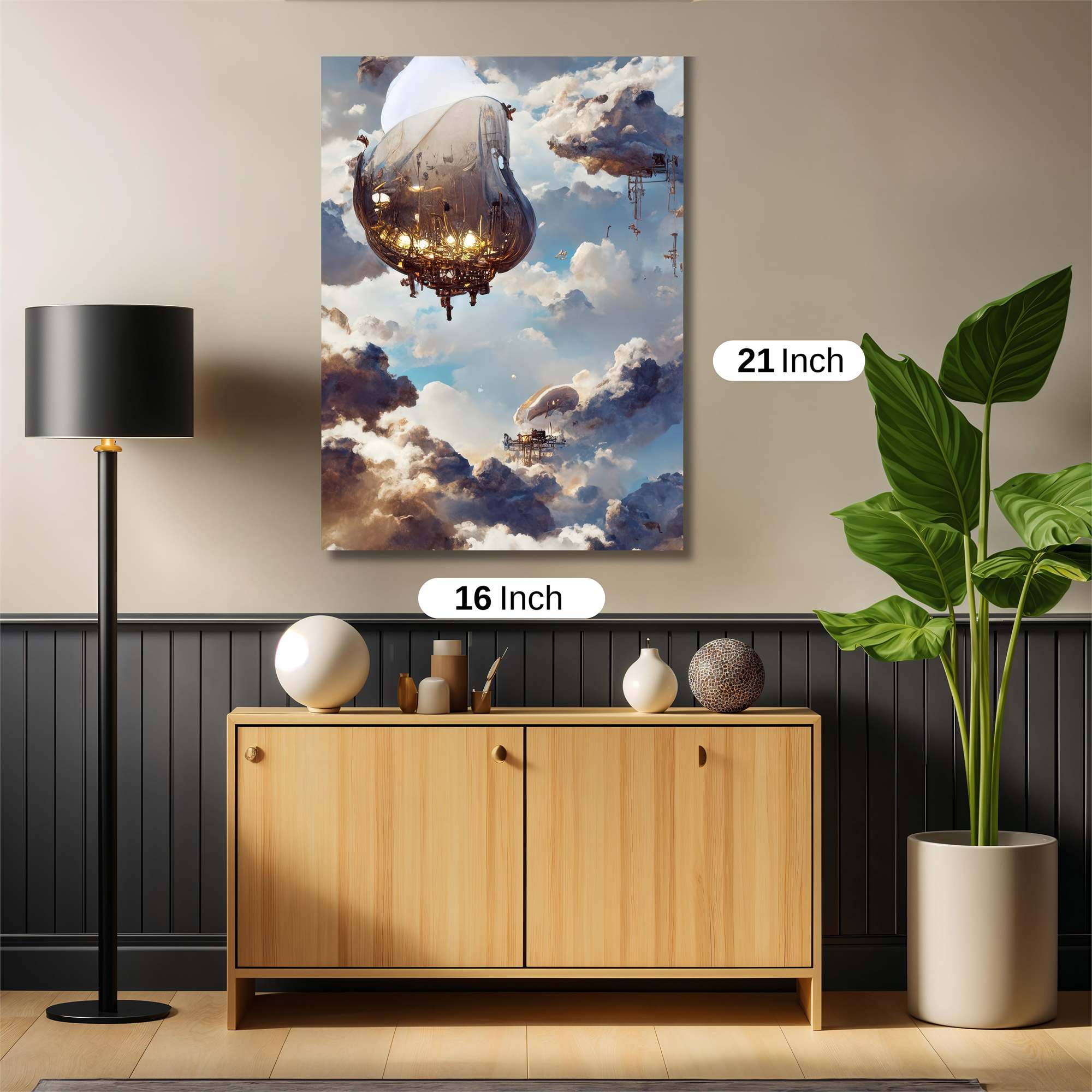 SkyChandelier Safe Wall Magnetic / M