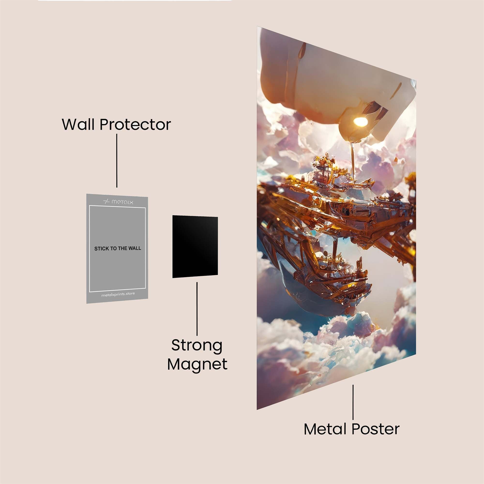 Sky Haven Safe Wall Magnetic / M