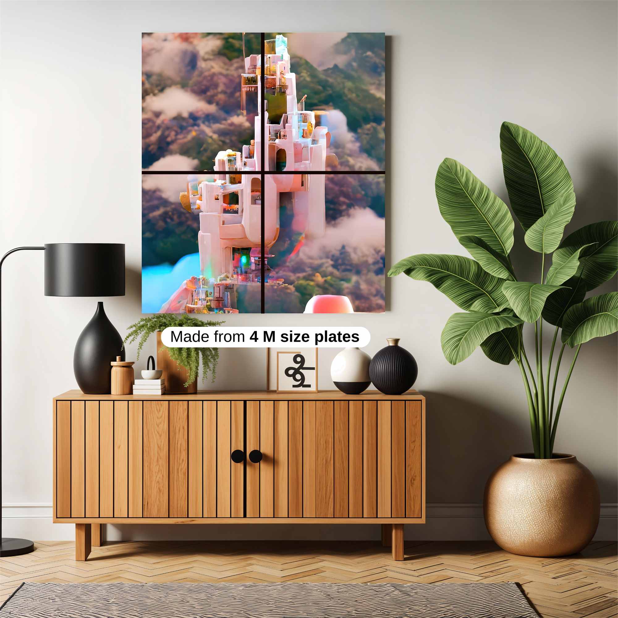 Dreamscape Castle Safe Wall Magnetic / M