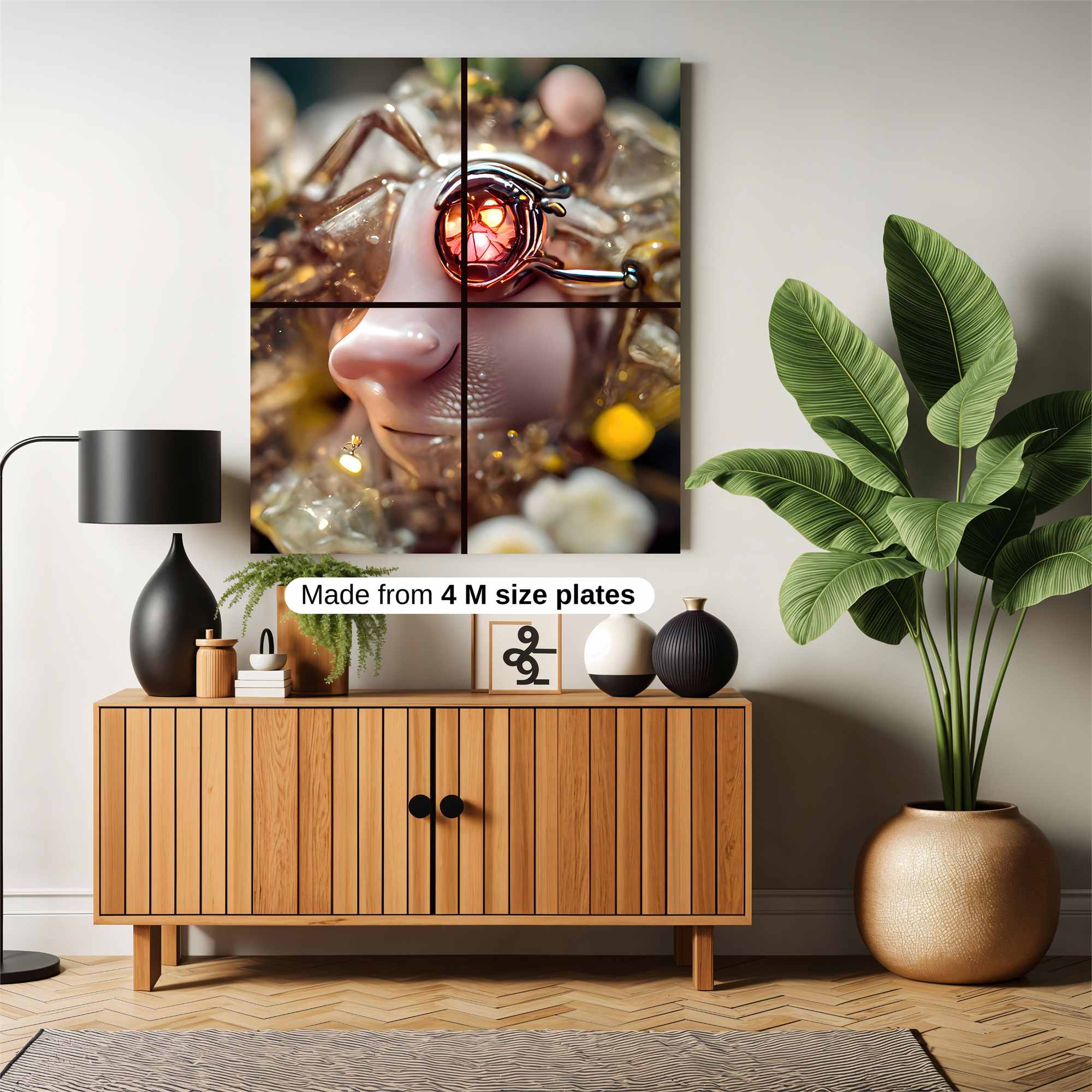 SpiderGaze Safe Wall Magnetic / M