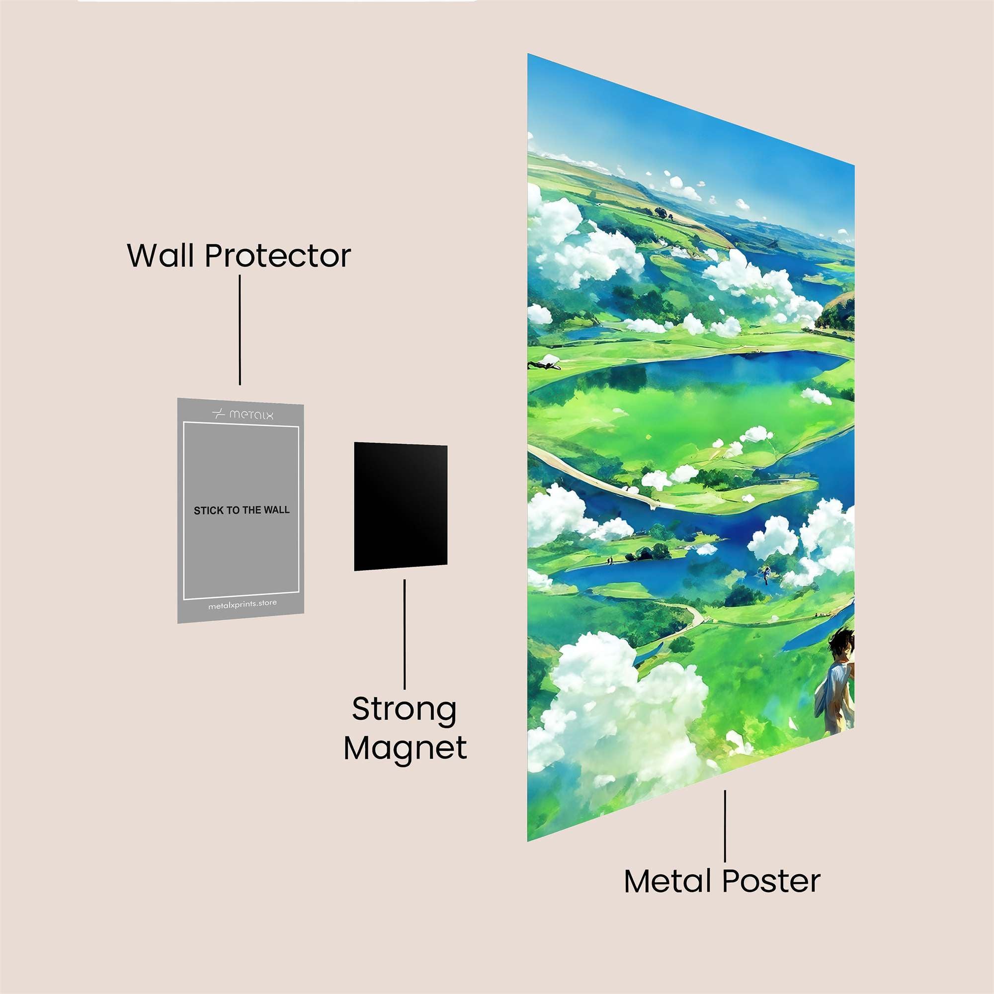 Serenity's Embrace Safe Wall Magnetic / M