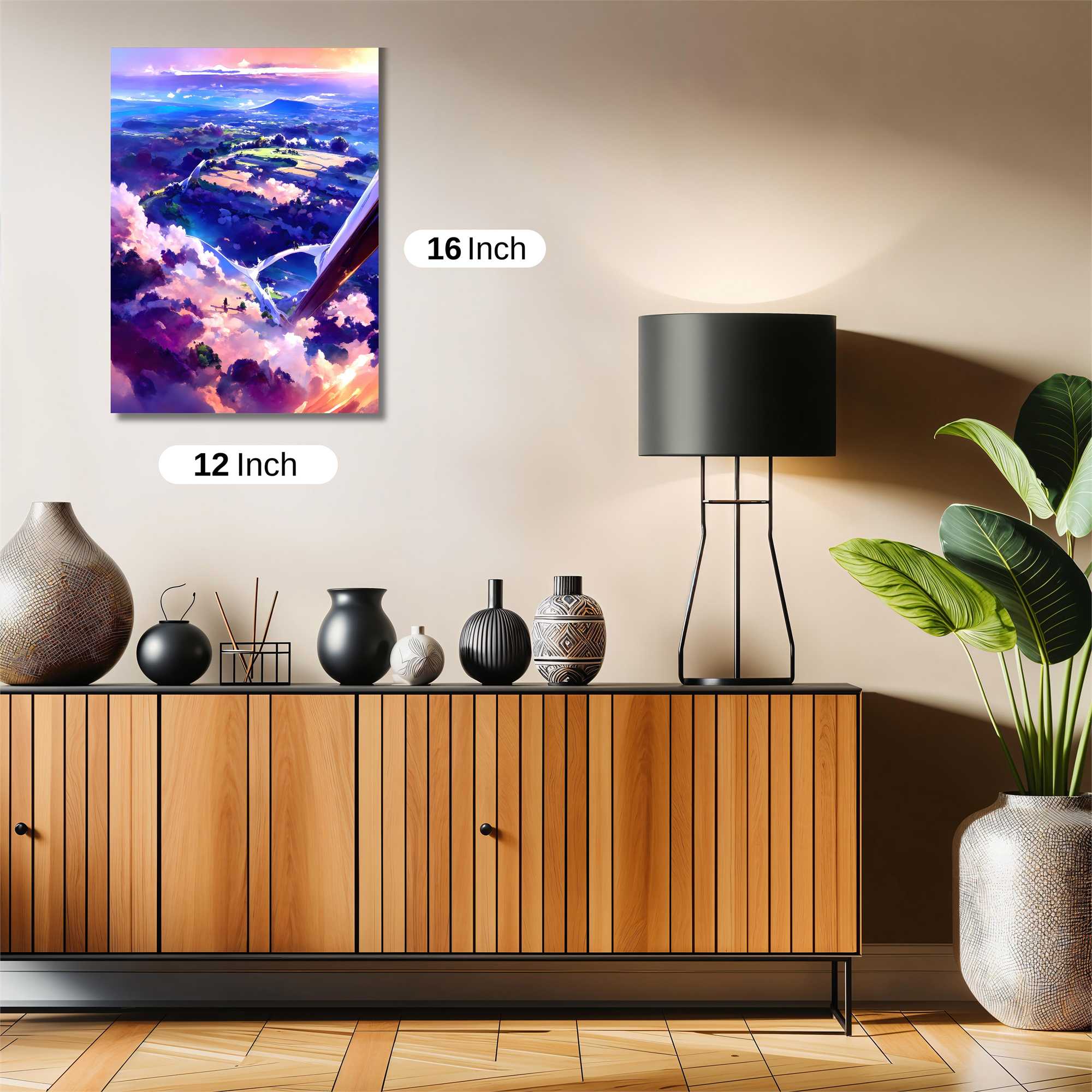 Skyward Serenity Safe Wall Magnetic / M