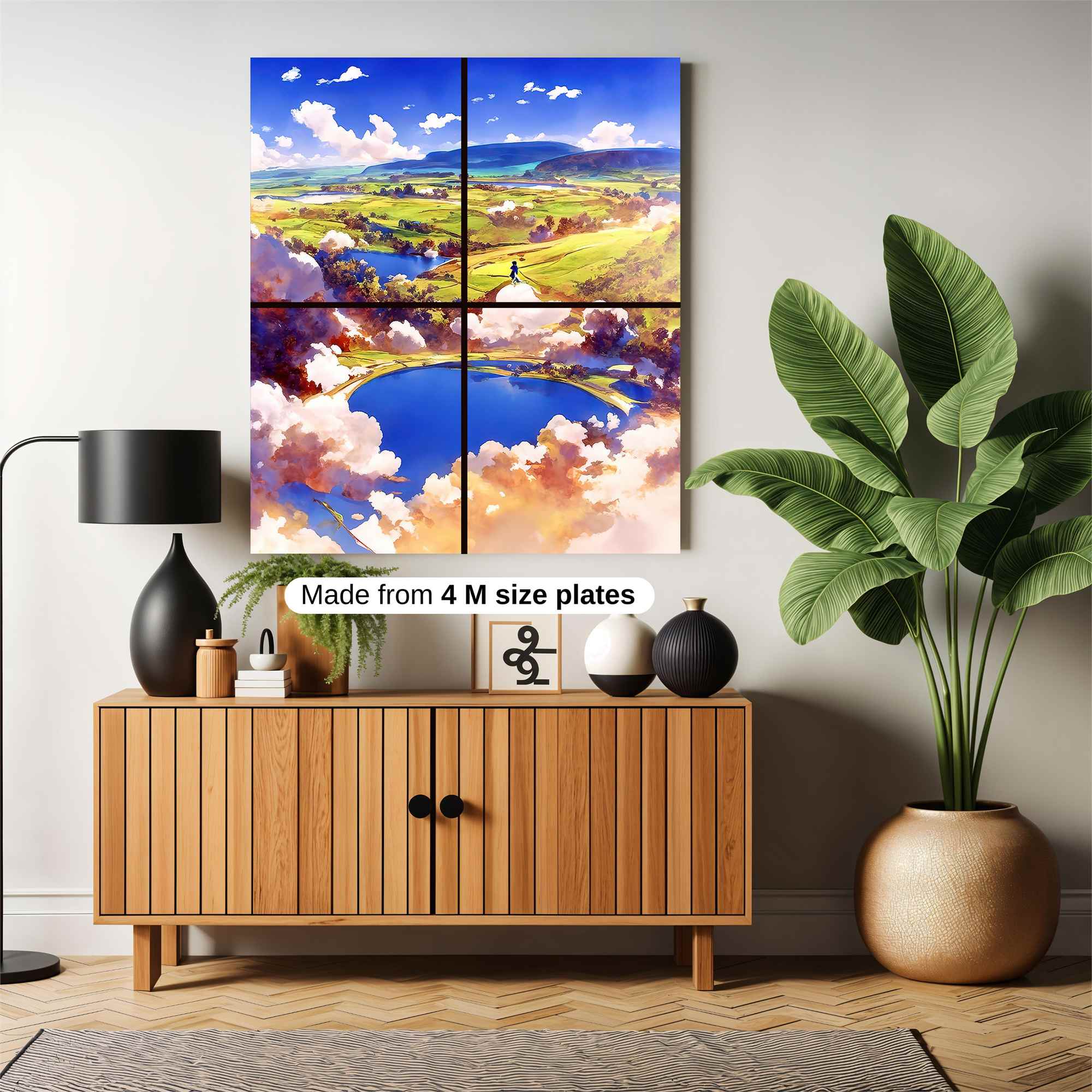 Skyward Serenity Safe Wall Magnetic / M