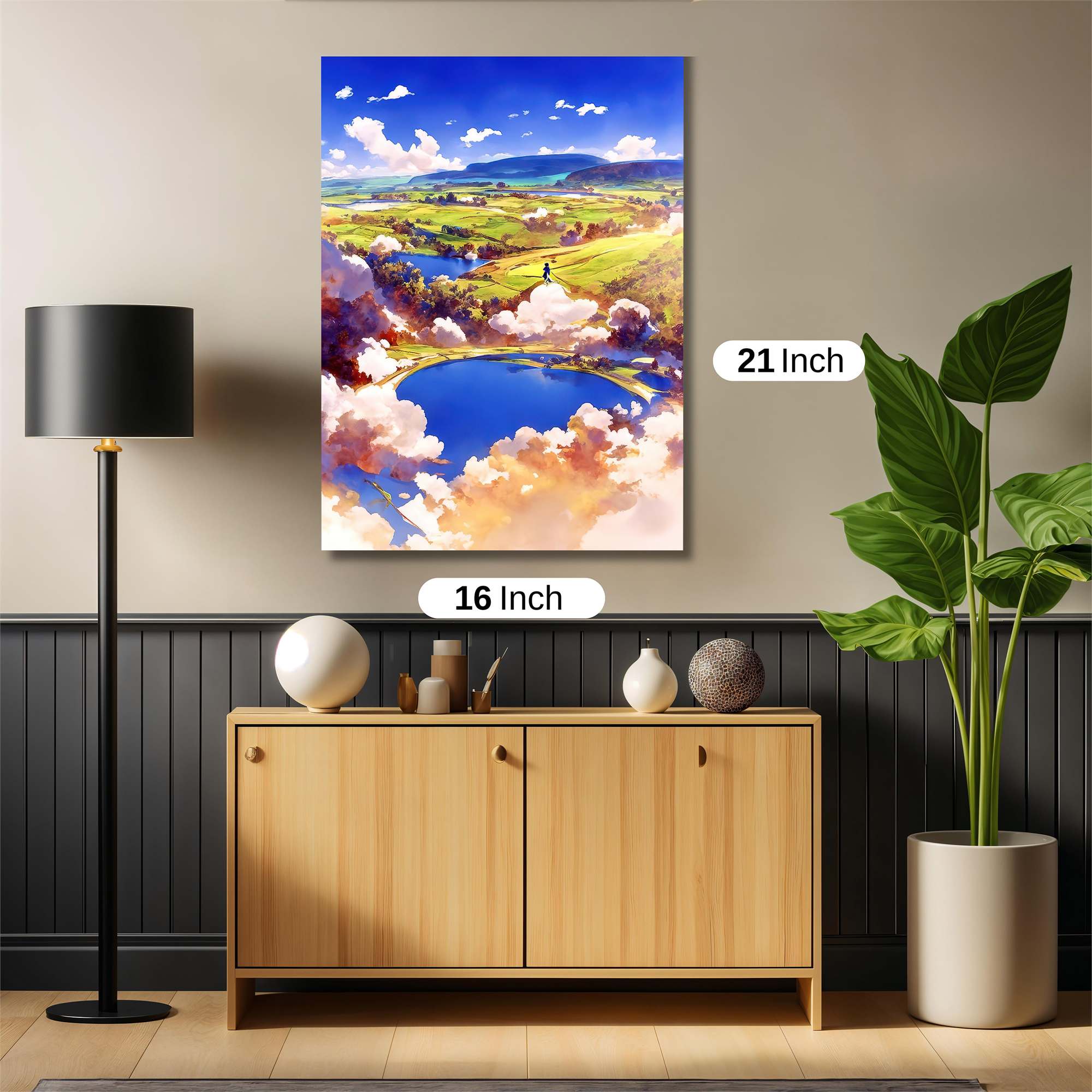 Skyward Serenity Safe Wall Magnetic / M