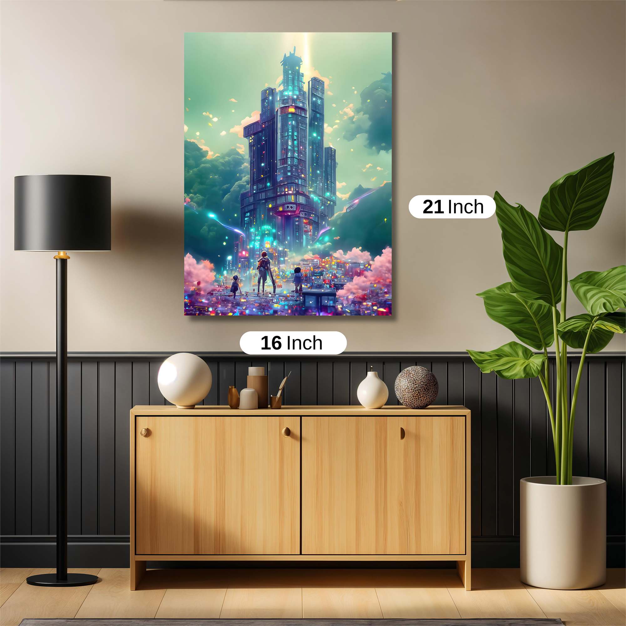 Neon Dream Safe Wall Magnetic / M