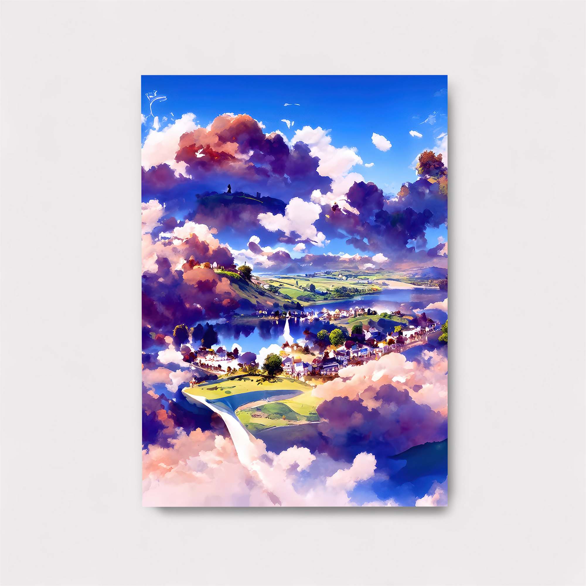 Cloudscape Serenity Safe Wall Magnetic / M