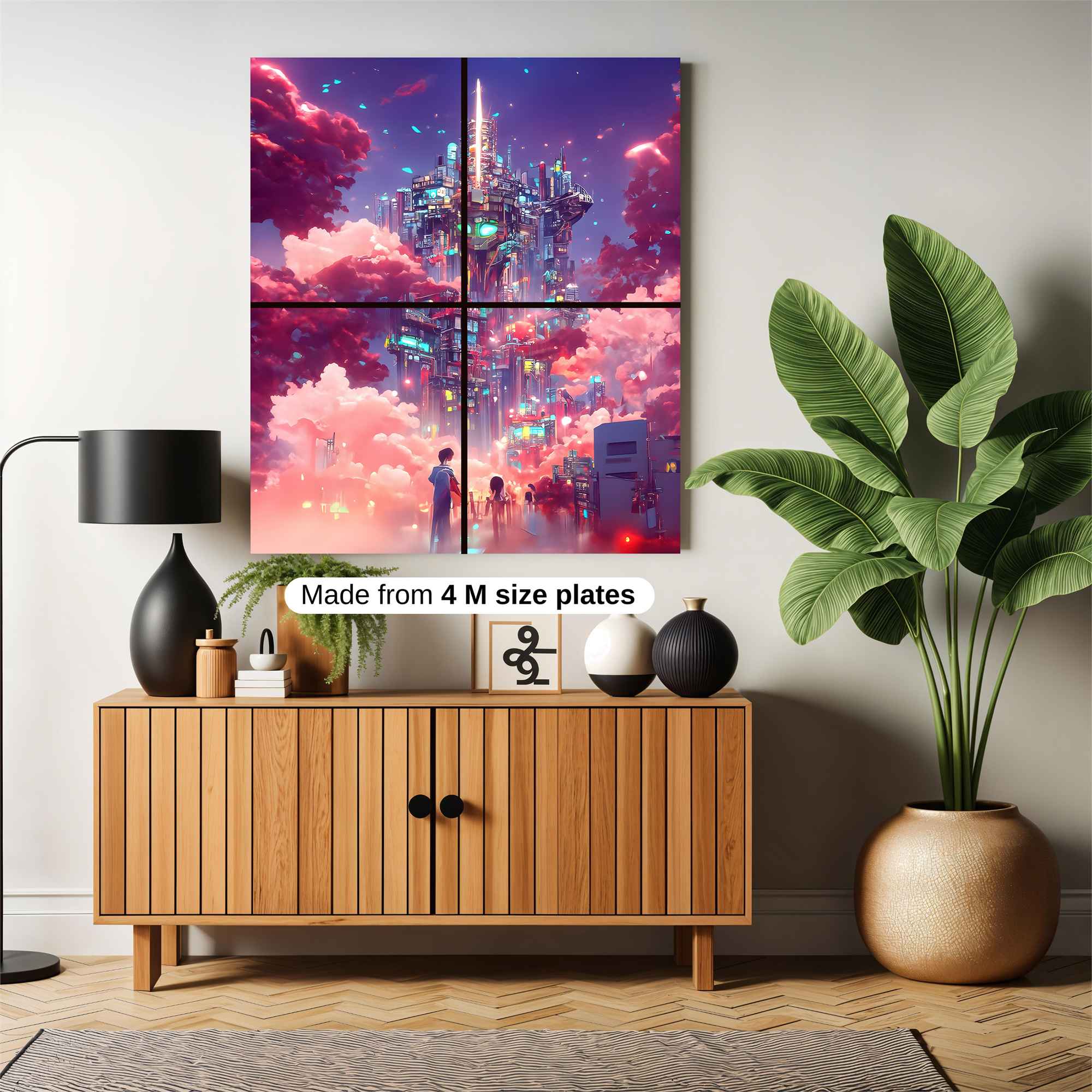 Cyber Dreamscape Safe Wall Magnetic / M