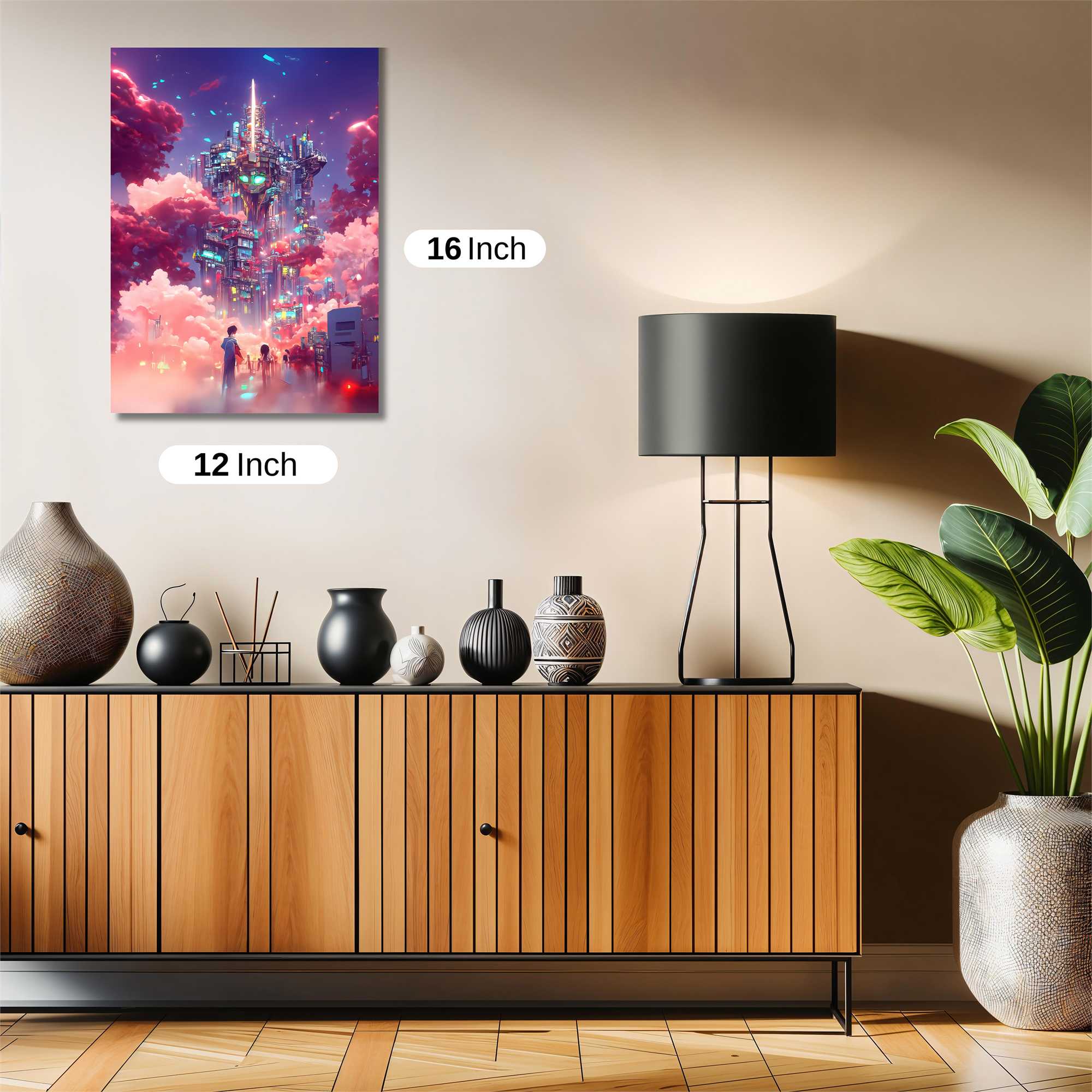 Cyber Dreamscape Safe Wall Magnetic / M