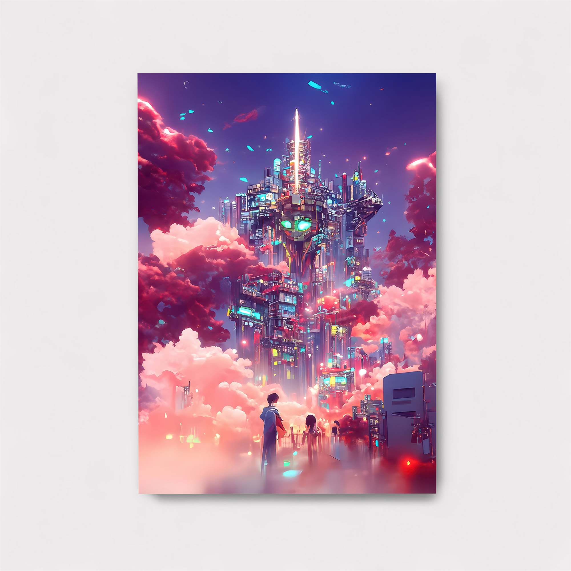 Cyber Dreamscape Safe Wall Magnetic / M