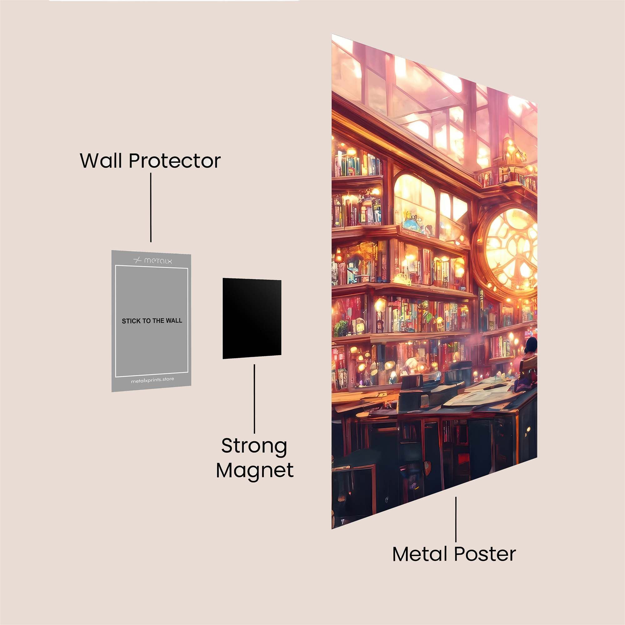 Anime Dreamscape Safe Wall Magnetic / M