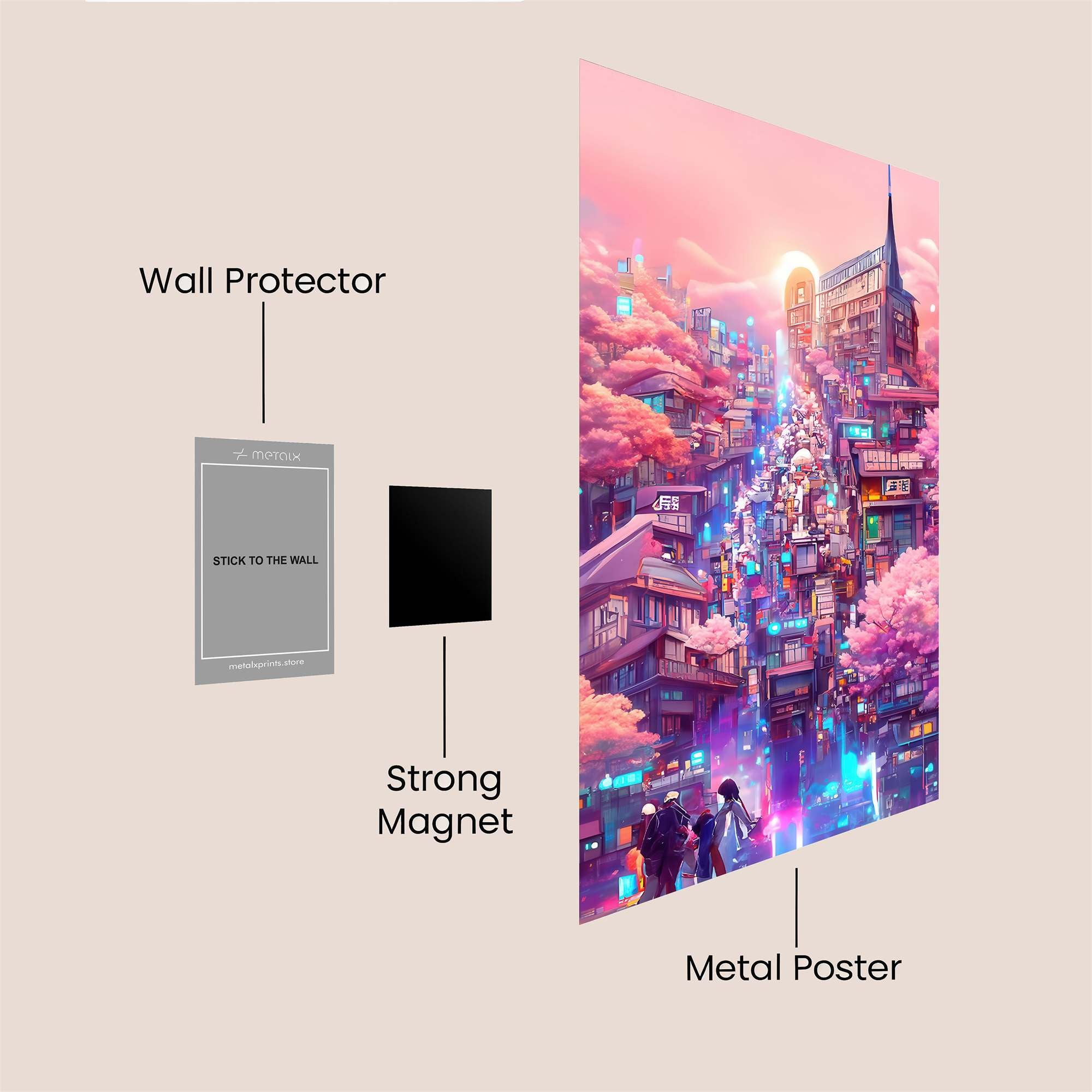 CherryDream Safe Wall Magnetic / M