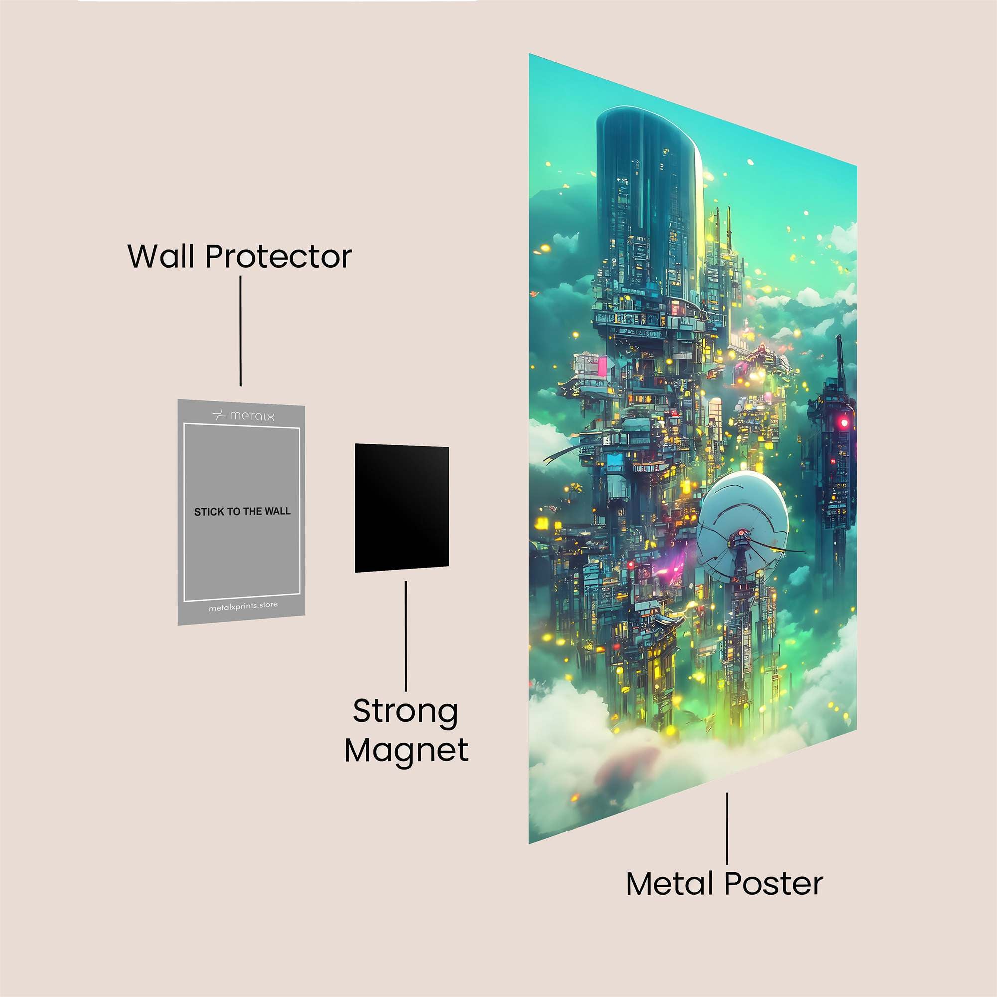 CyberDream Safe Wall Magnetic / M