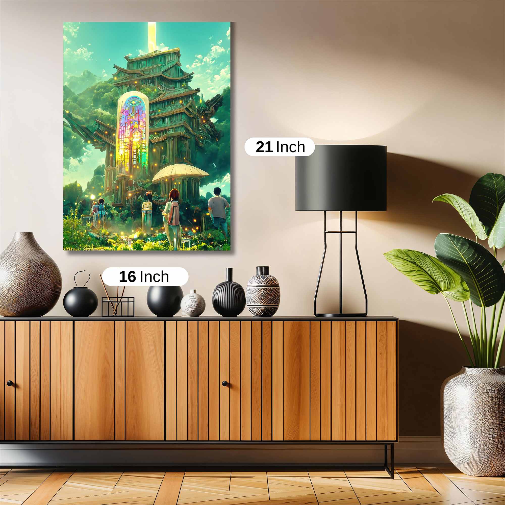 Pagoda Radiance Safe Wall Magnetic / M