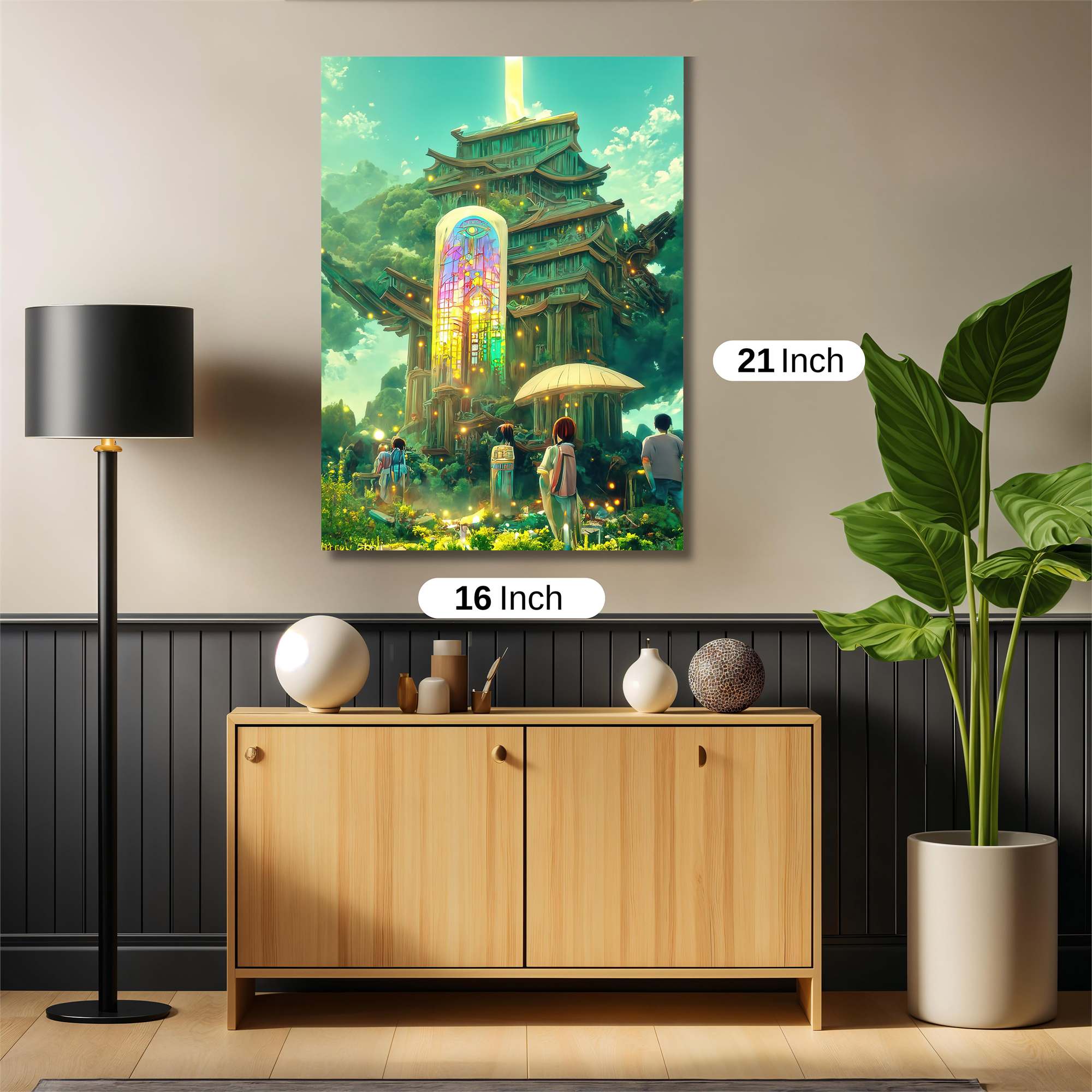 Pagoda Radiance Safe Wall Magnetic / M